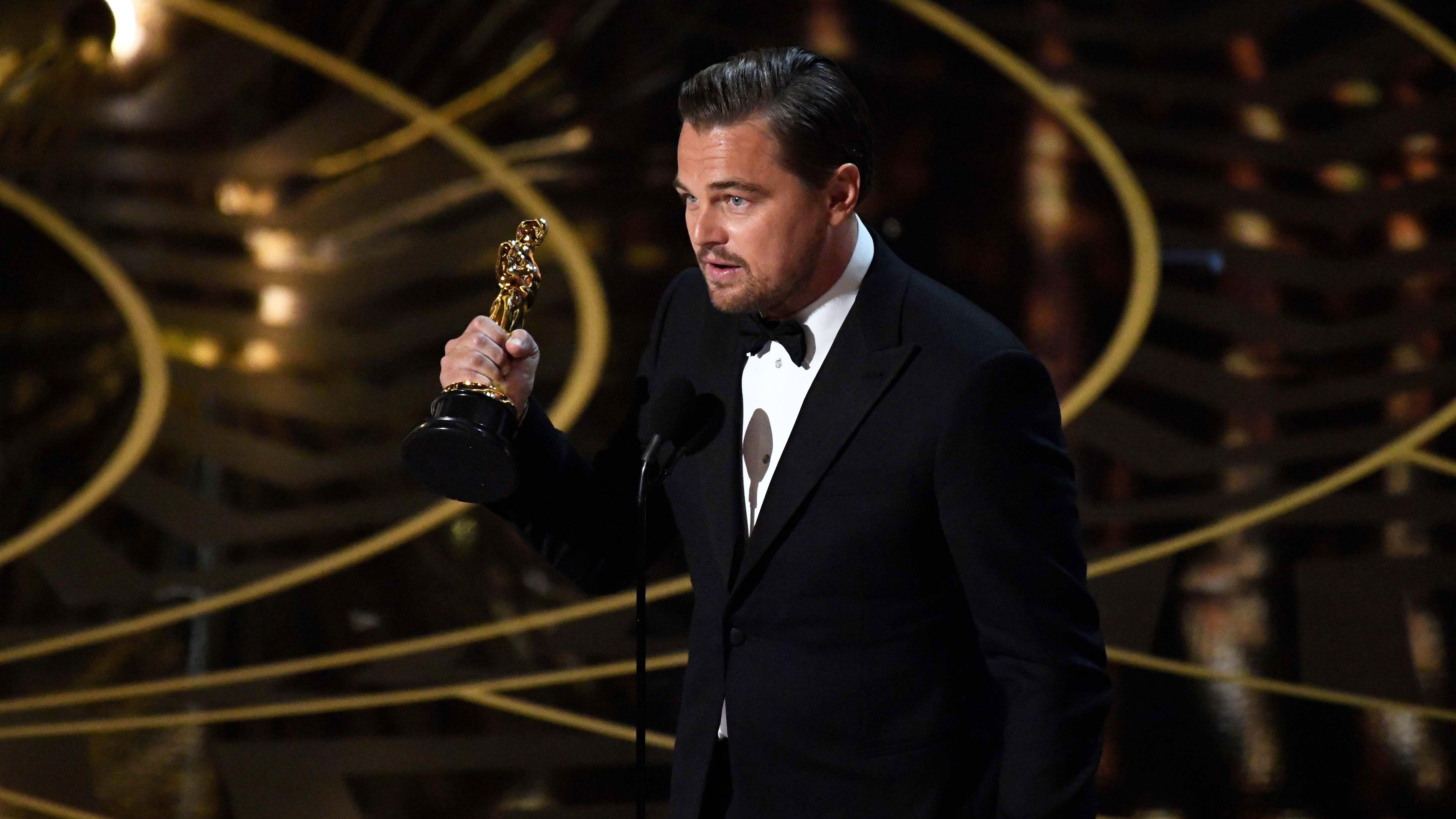 5120x2880 Leonardo DiCaprio Oscar 2016 Wallpaper, Desktop