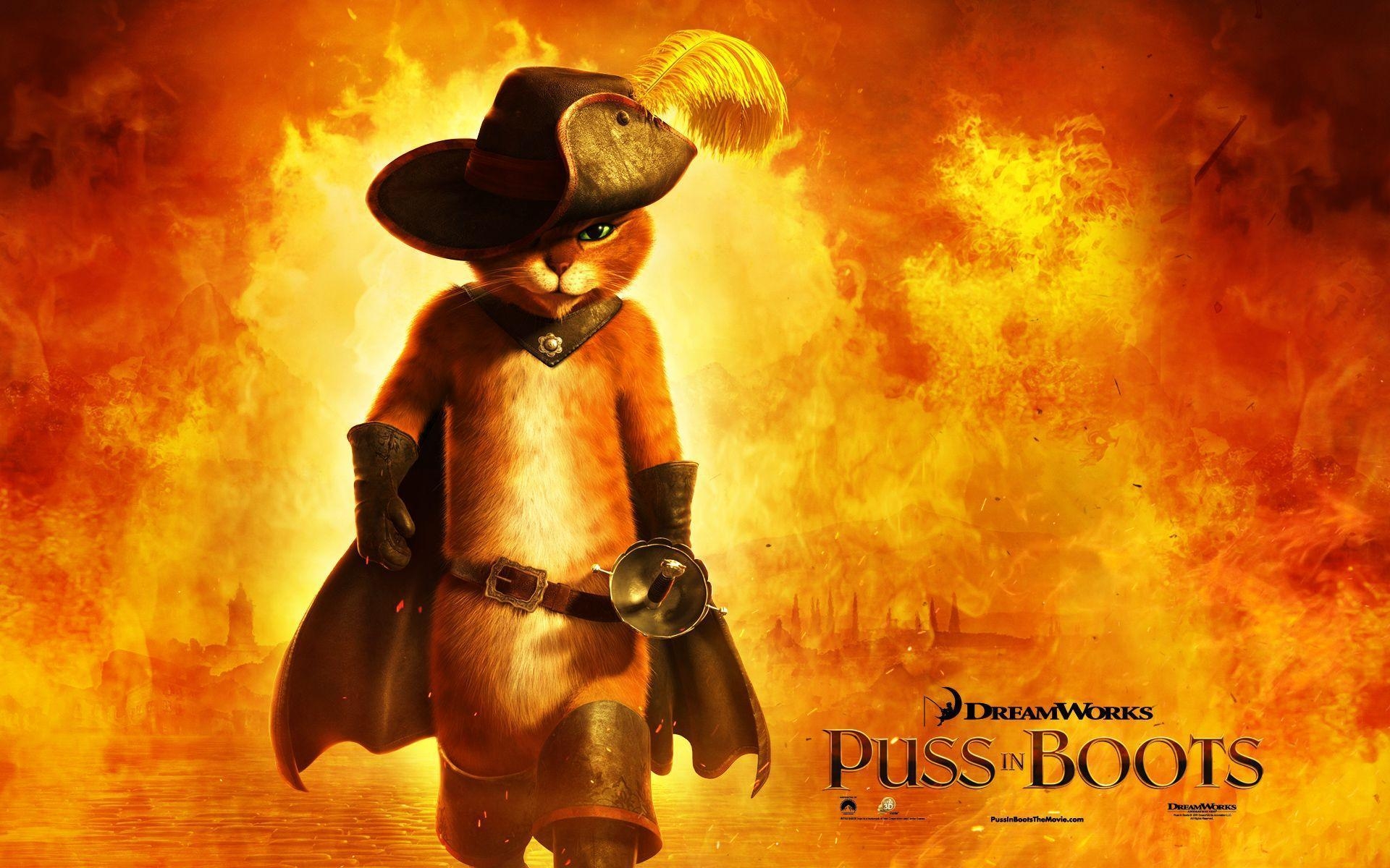 1920x1200 Puss in Boots Movie Wallpaper, Desktop