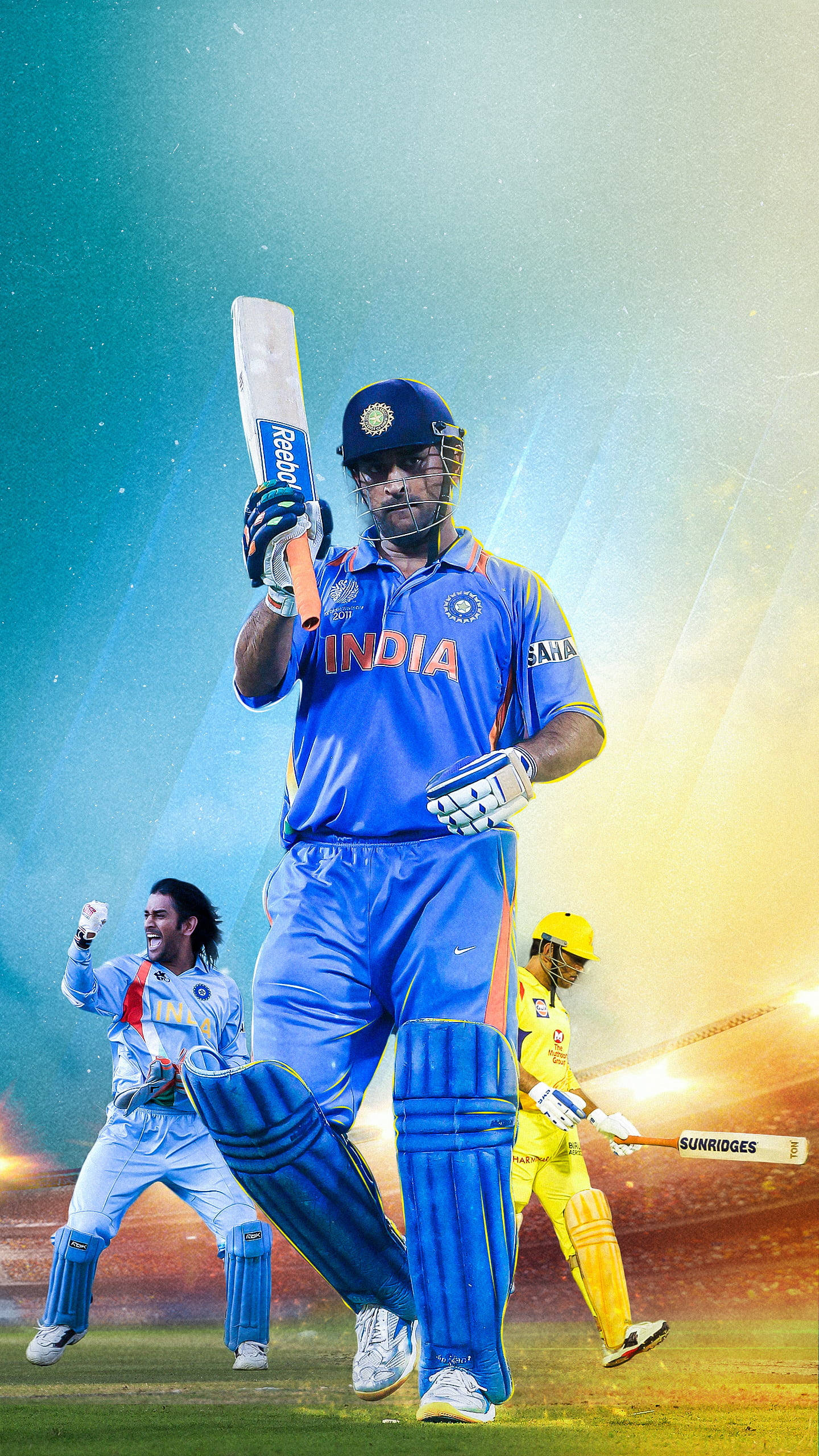 1440x2560 Download Cricket Players 4K Wallpaper, Phone