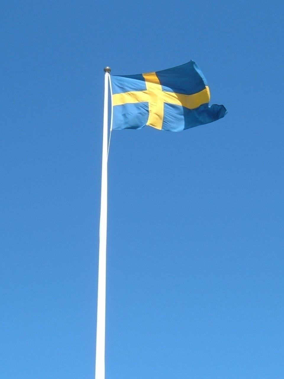 960x1280 Free picture: Swedish flag, mast, Phone