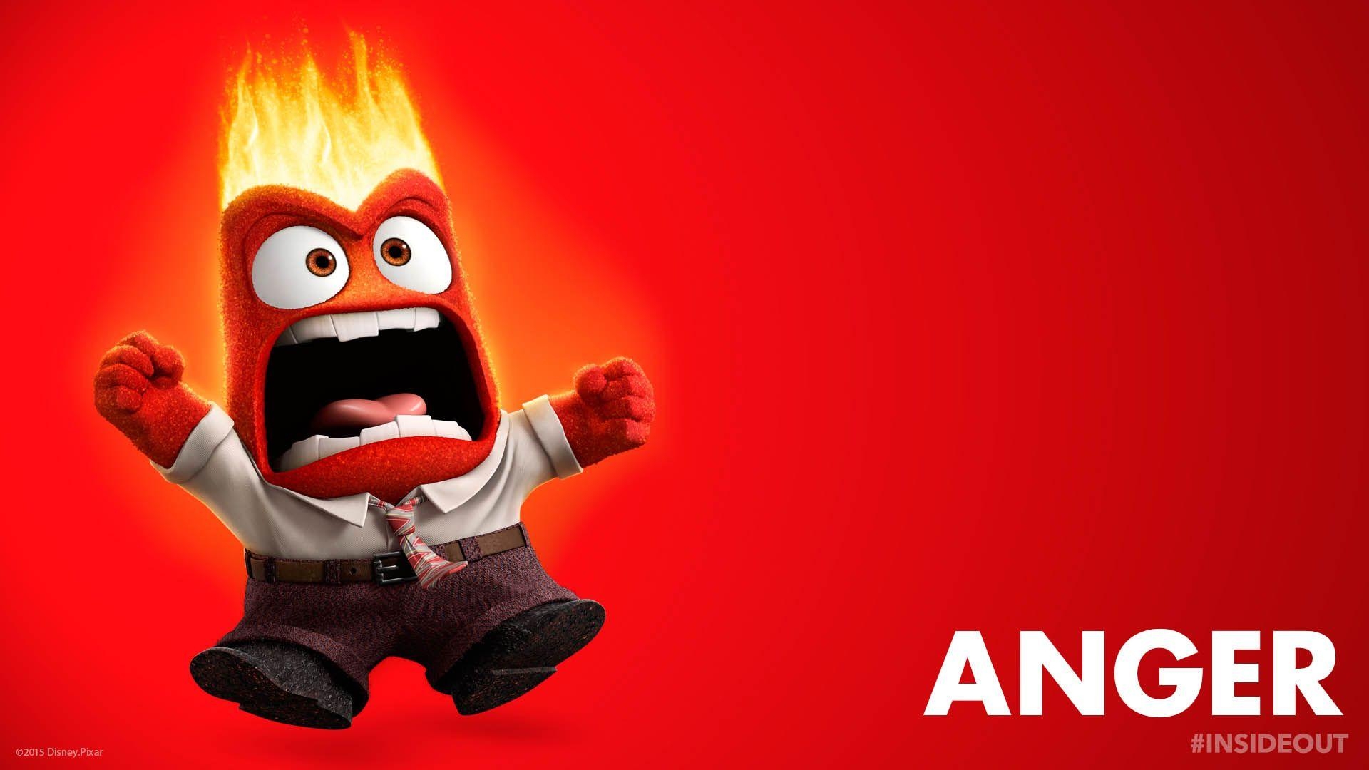 1920x1080 Inside Out character: Anger Pixar HD, Desktop