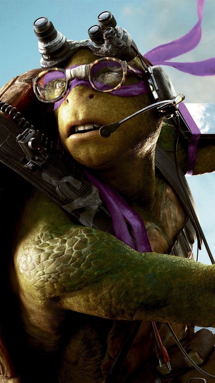 750x1340 Teenage Mutant Ninja Turtles: Out Of The Shadows, Donatello  IPhone 8 7 6 6S Wallpaper, Background, Picture, Image, Phone