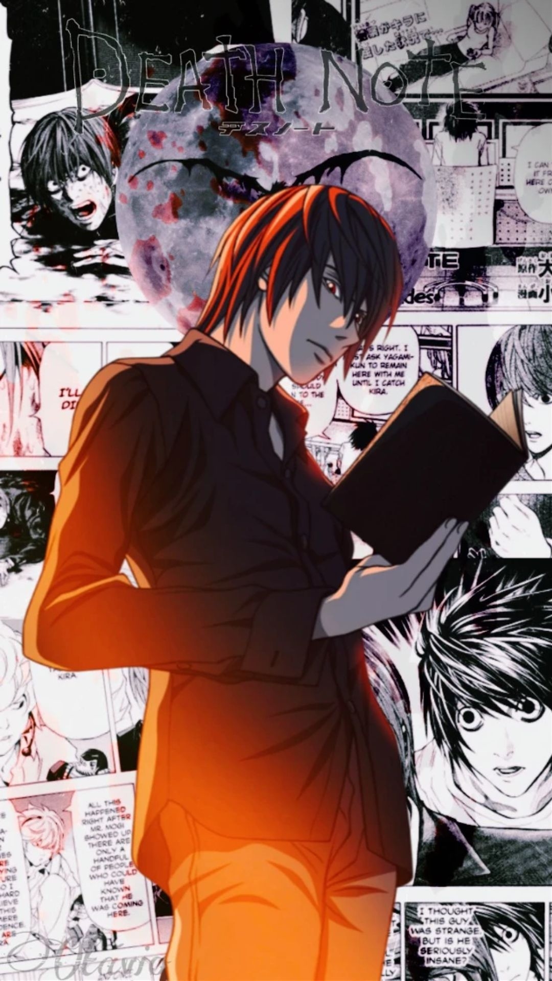 1080x1920 Death Note Wallpaper Death Note Background Download, Phone