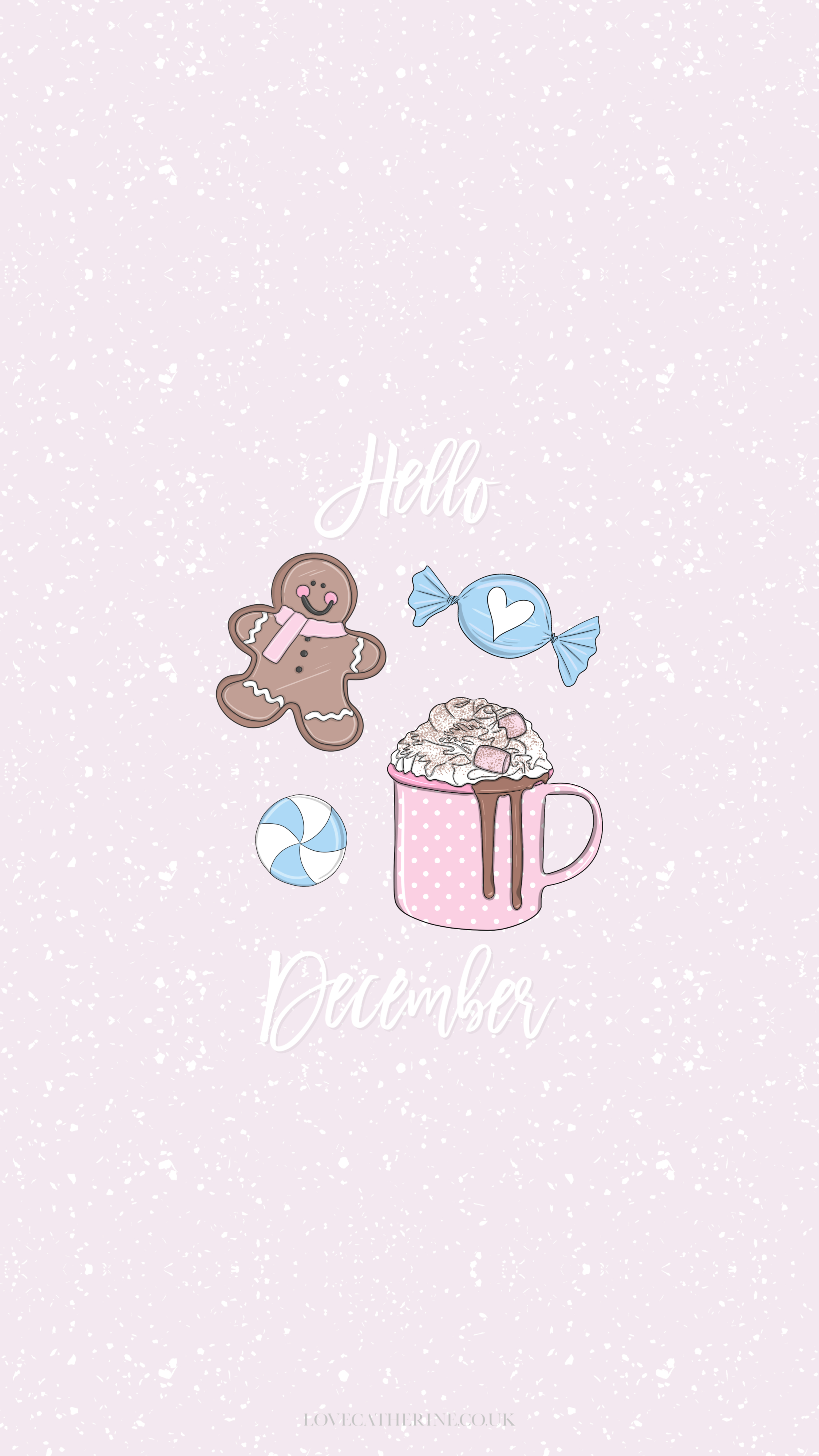 2250x4000 Free Cute & Girly Winter Phone Wallpaper, Phone