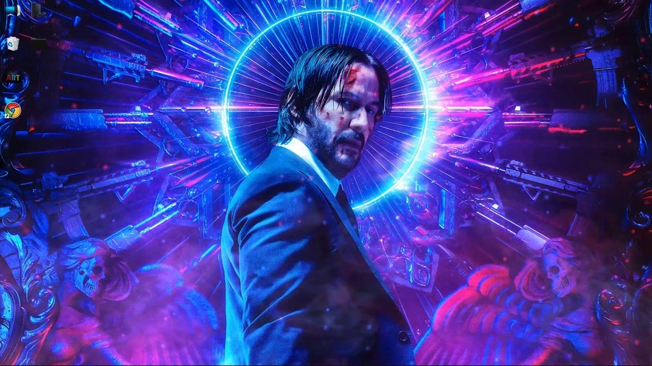 1280x720 wallpaper engine John Wick Keanu Reeves free download, Desktop