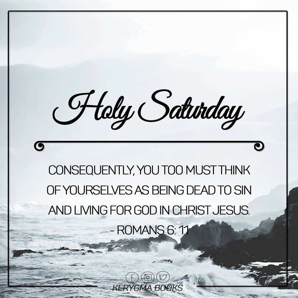 960x960 Beautiful Holy Saturday Wish Picture, Phone