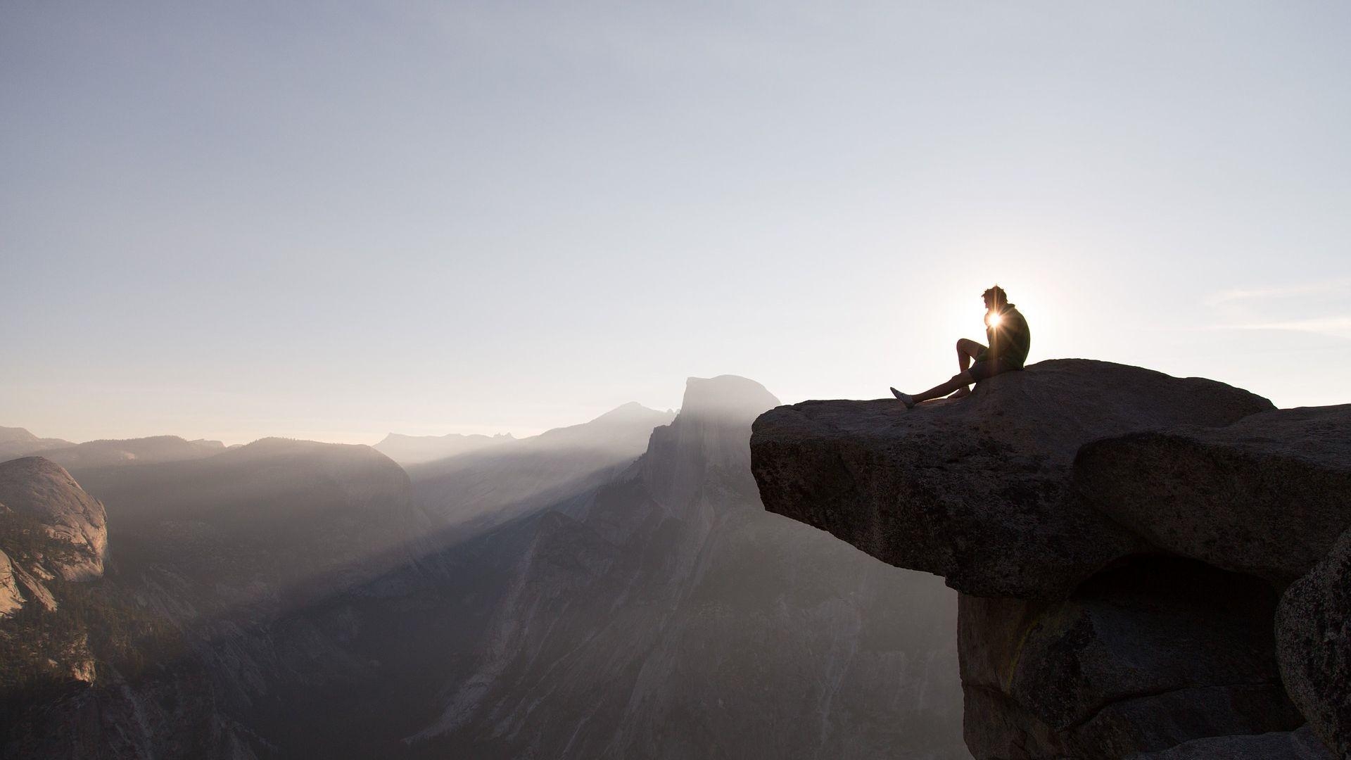 1920x1080 Mountain Goal at Half Dome Yosemite National Park Wallpaper, Desktop