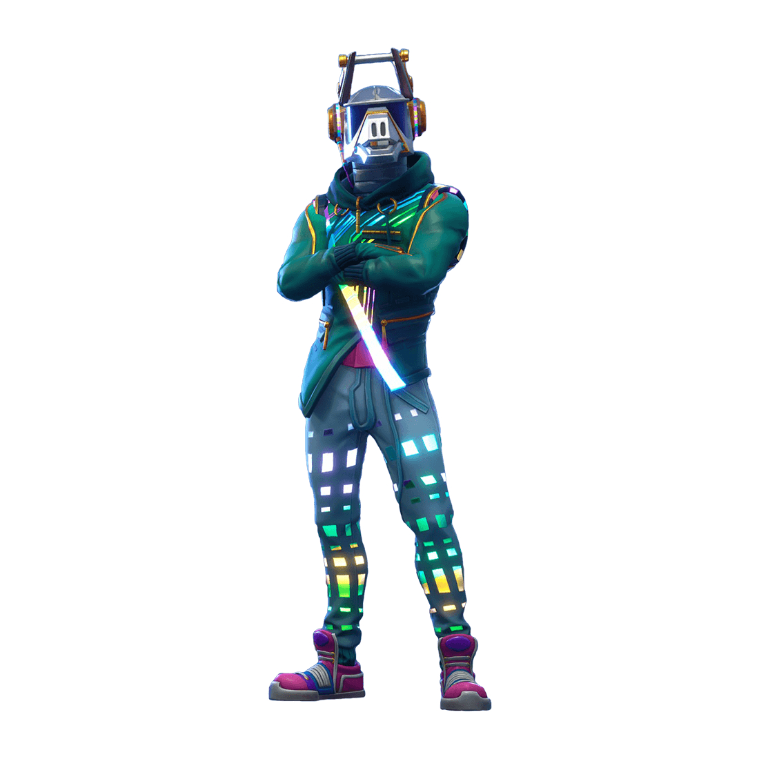 1100x1100 Fortnite DJ Yonder, Phone