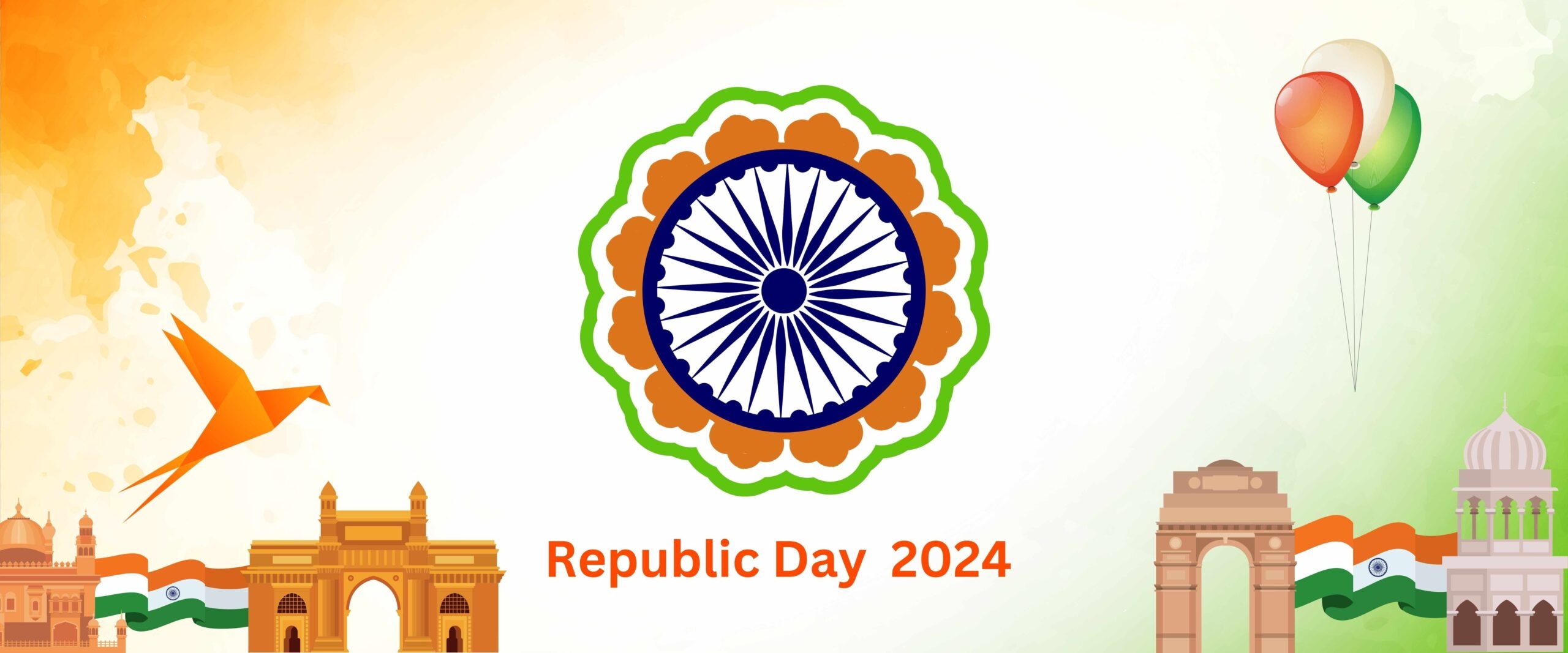 2560x1070 Republic Day 2024: Best status messages, Dual Screen