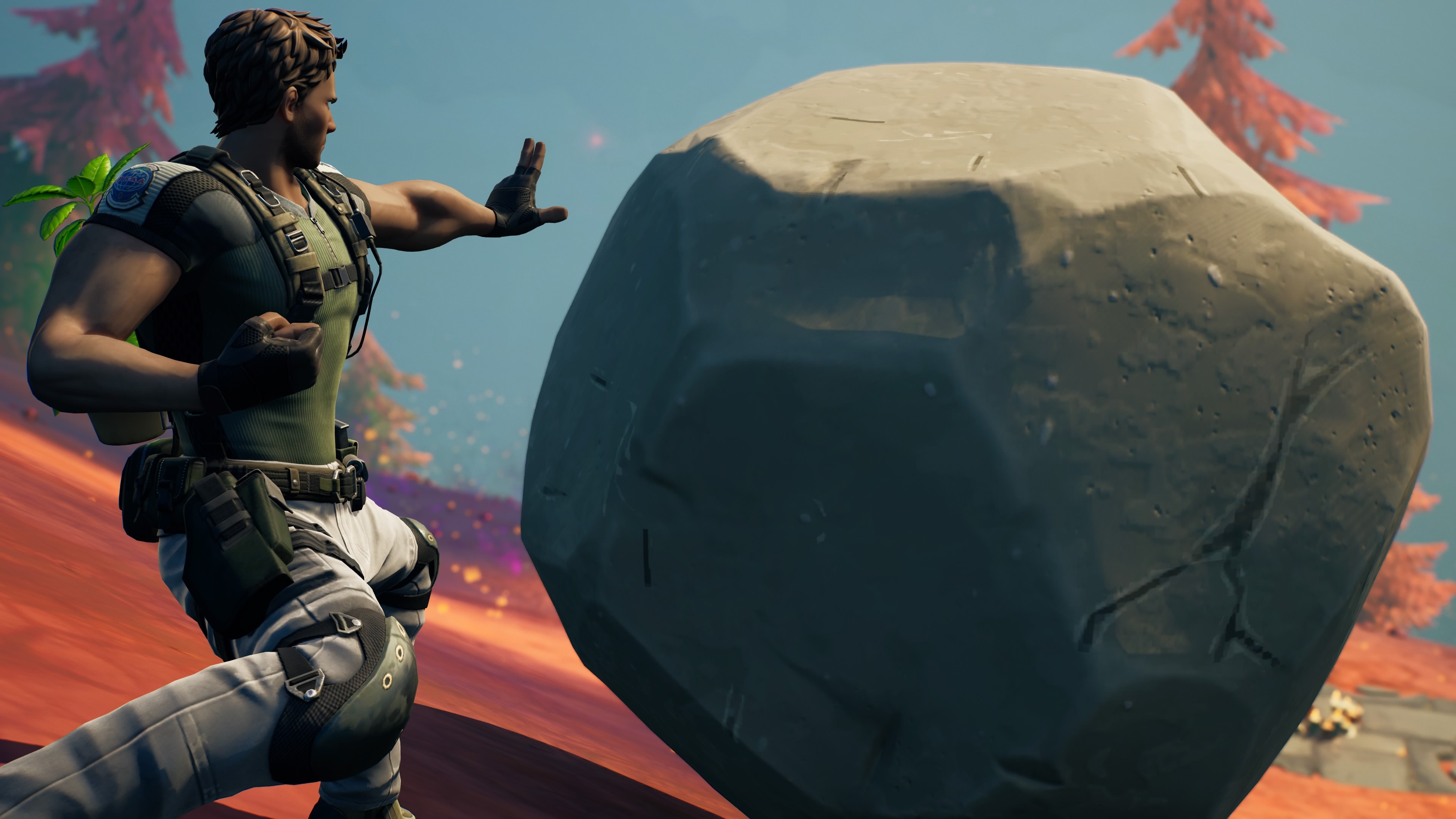 3840x2160 Chris Redfield Fortnite wallpaper, Desktop