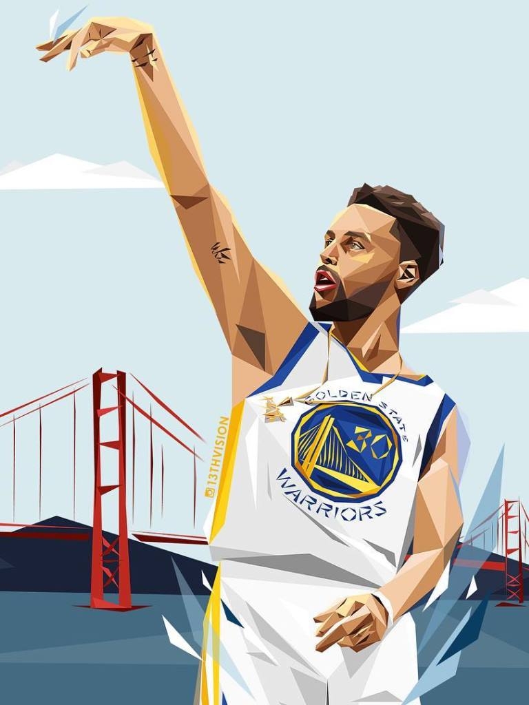 770x1030 Stephen Curry Cartoon Wallpaper Free Stephen Curry Cartoon Background, Phone