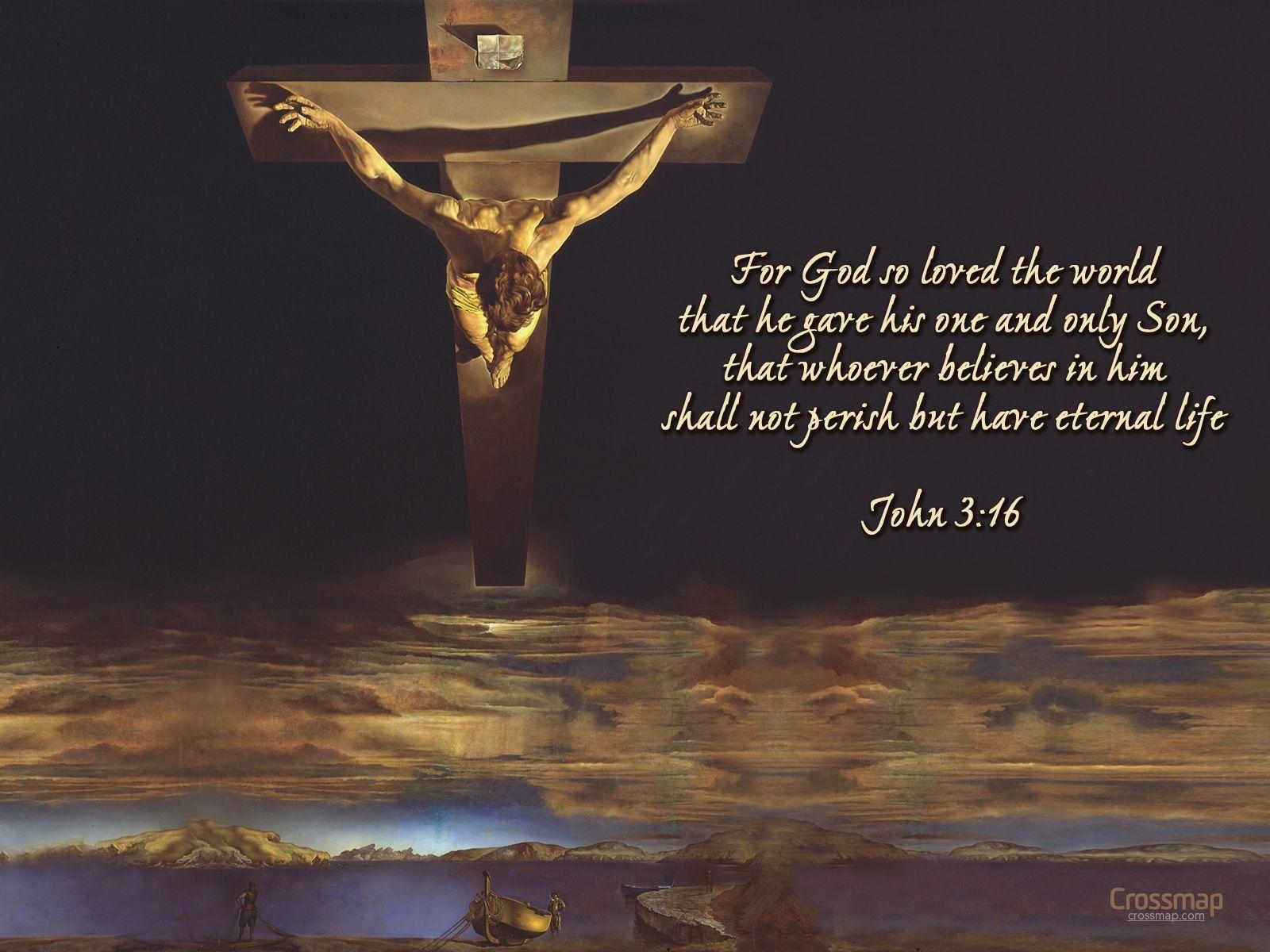 1600x1200 John 3:16, Desktop