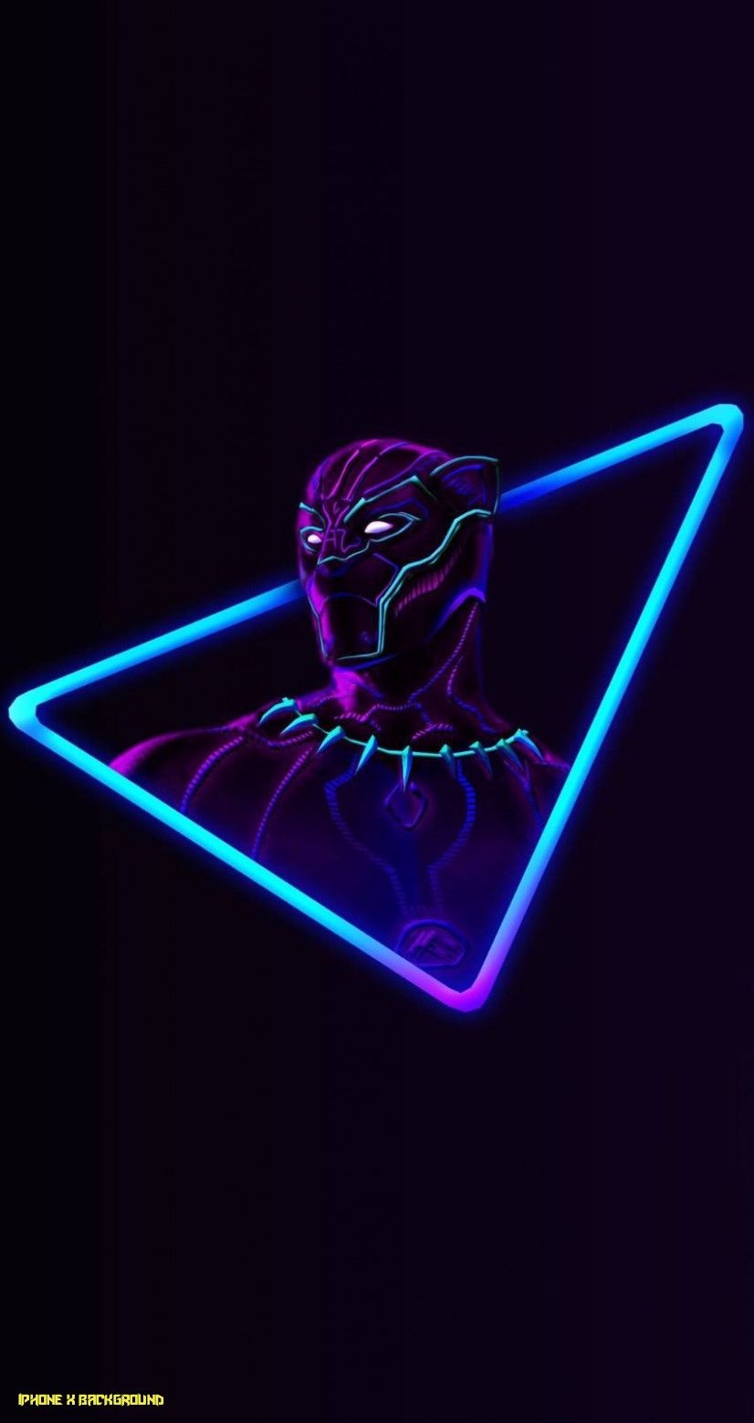 830x1560 Neon Avengers Parallax Wallpaper For iPhone 13 iPhone X, Phone