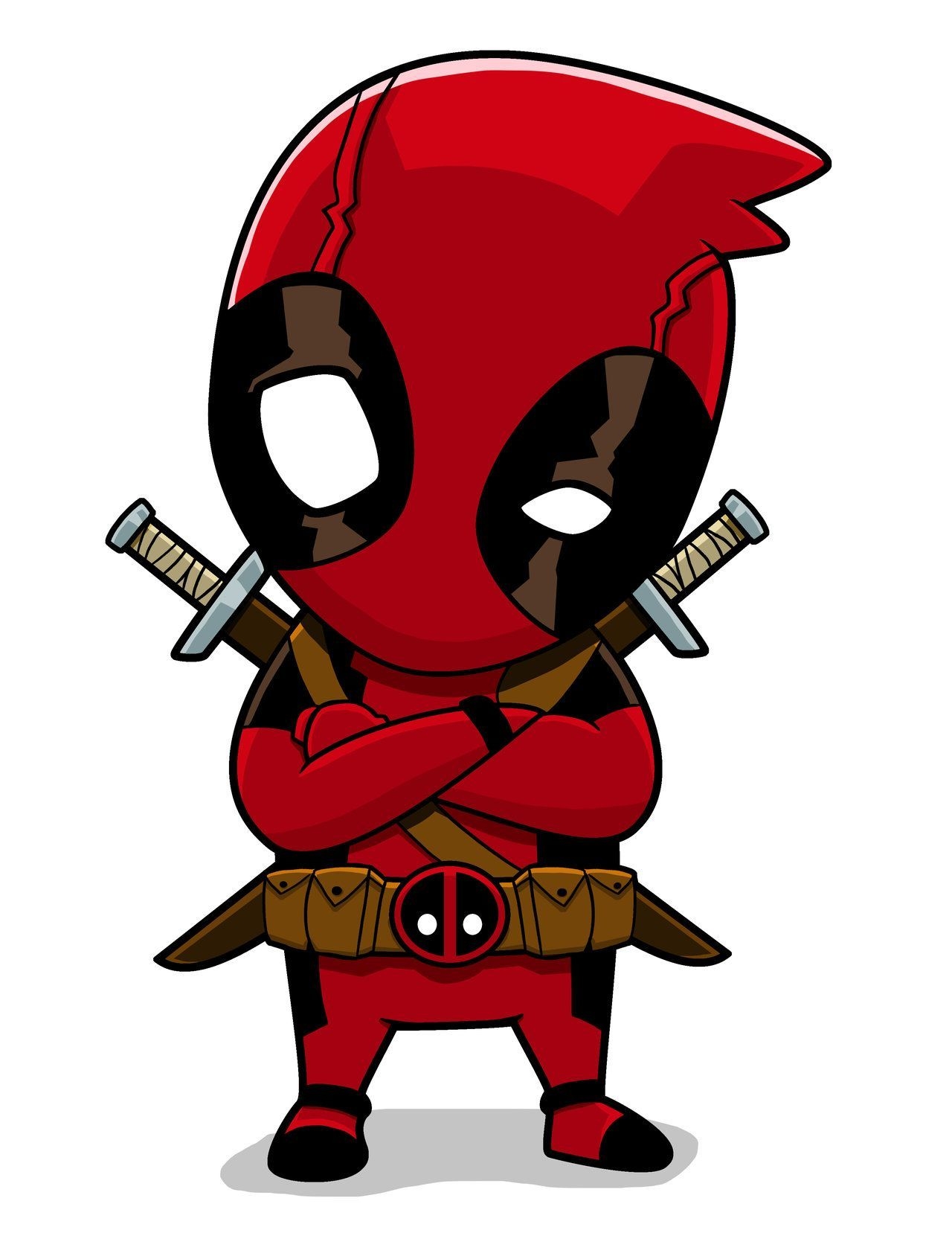 1280x1660 Small Chibi Deadpool Wallpaper Free Small Chibi Deadpool Background, Phone