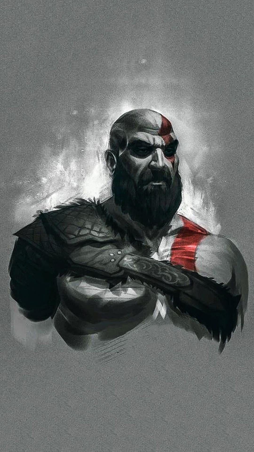 1080x1920 Kratos [Custom Edit]. iPhone X Wallpaper X Wallpaper HD, Phone