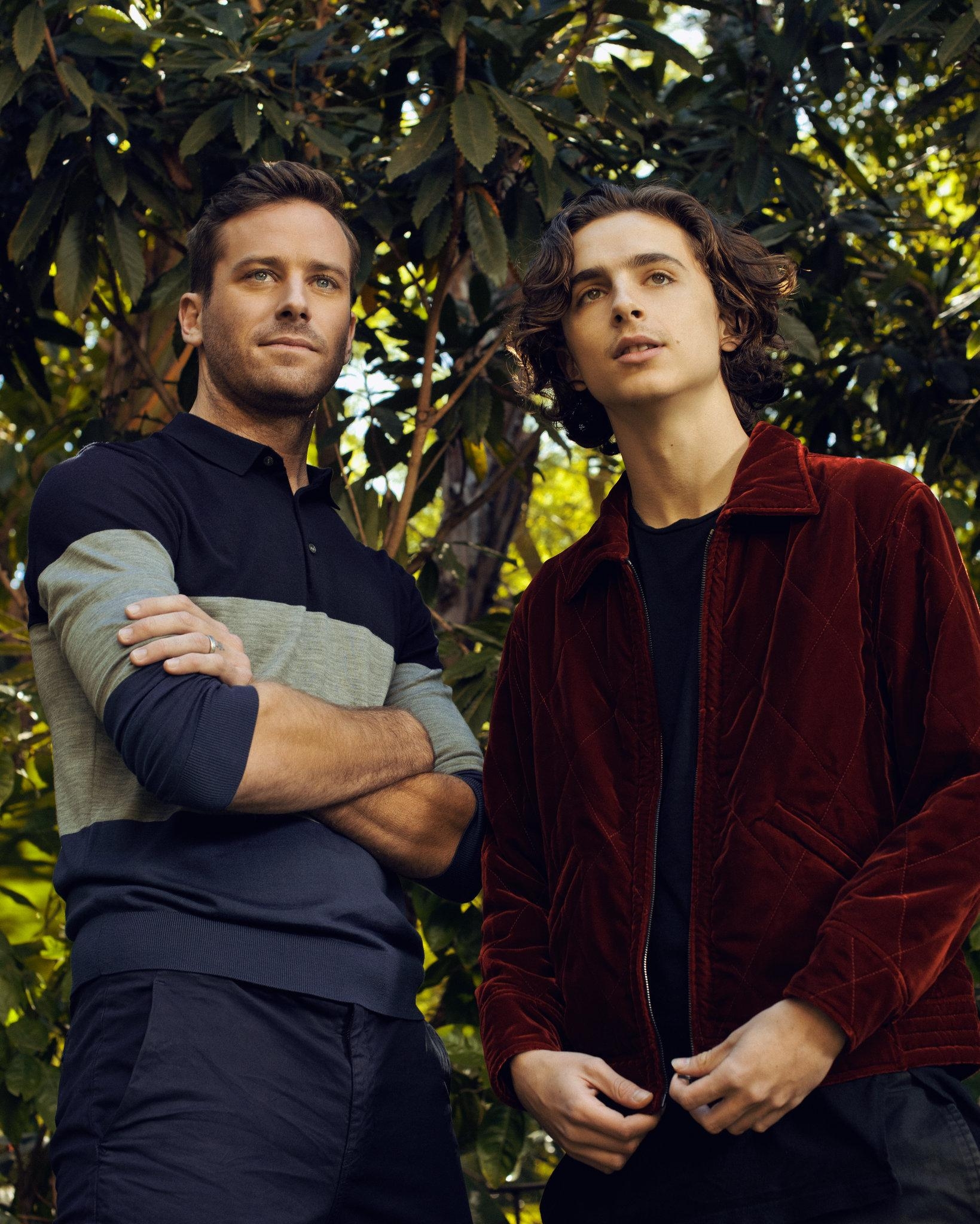 1640x2050 Armie Hammer & Timothée Chalamet find love in Call Me, Phone