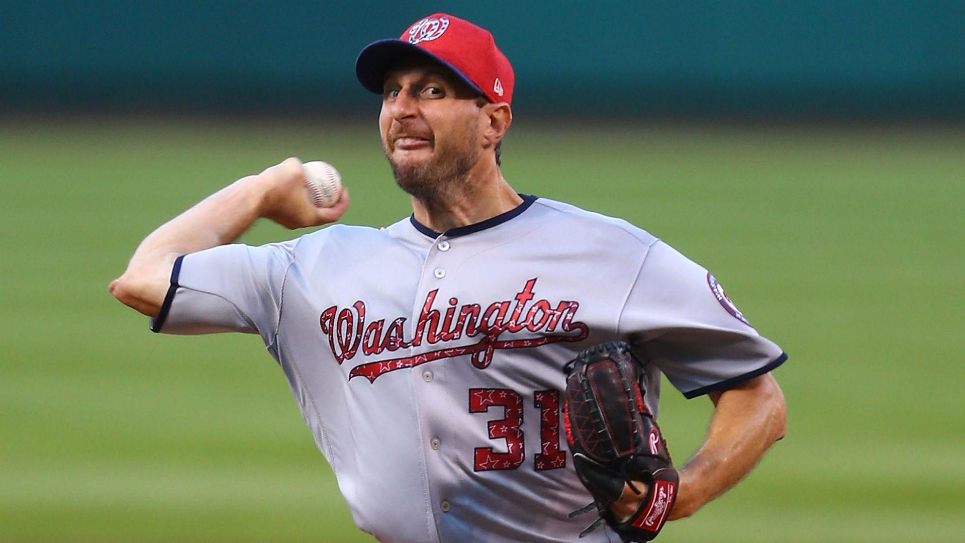 1920x1080 Max Scherzer hits home run, leaves game with apparent injury. MLB, Desktop