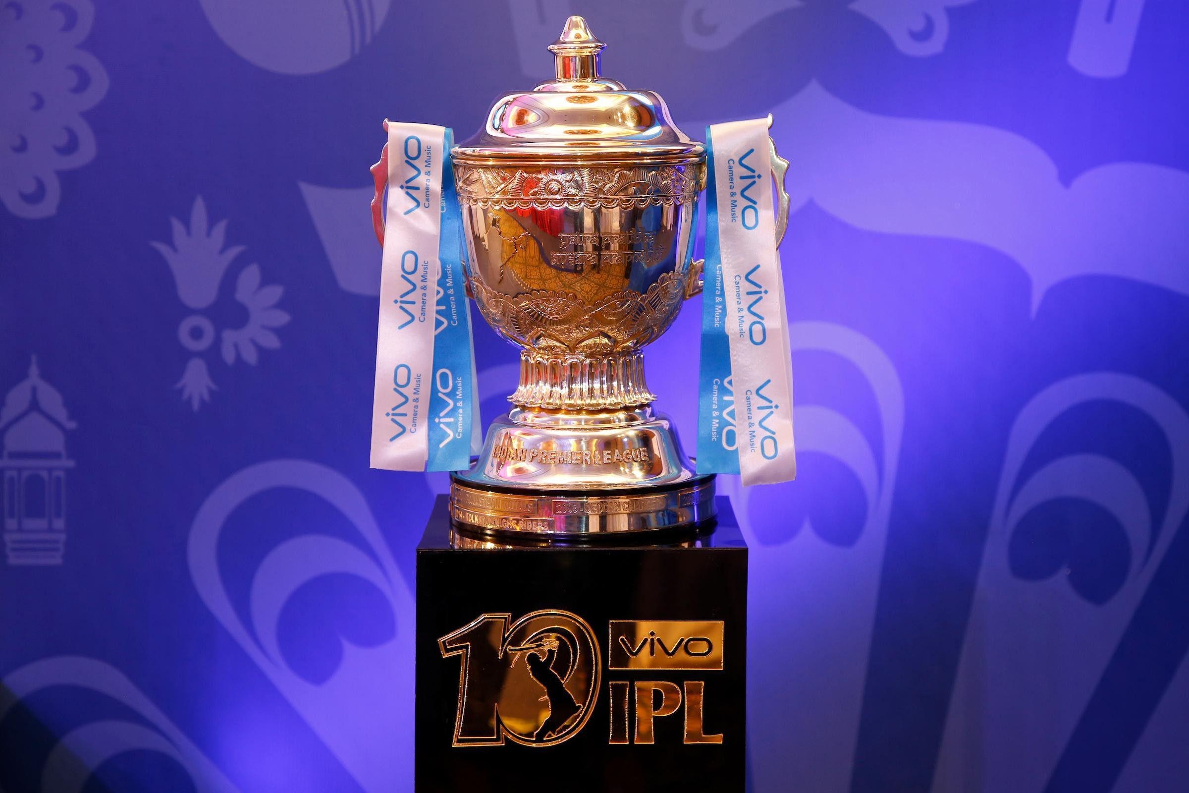 2400x1600 Ipl T20 2018 Trophy Cup Purple Background, Desktop