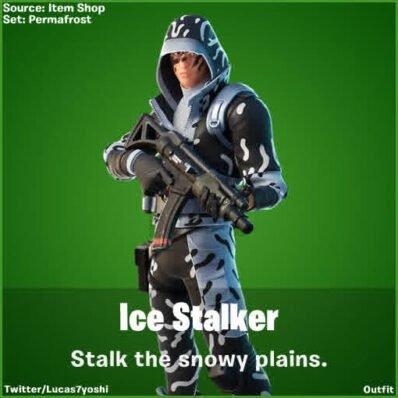 400x400 Ice Stalker Fortnite wallpaper, Phone