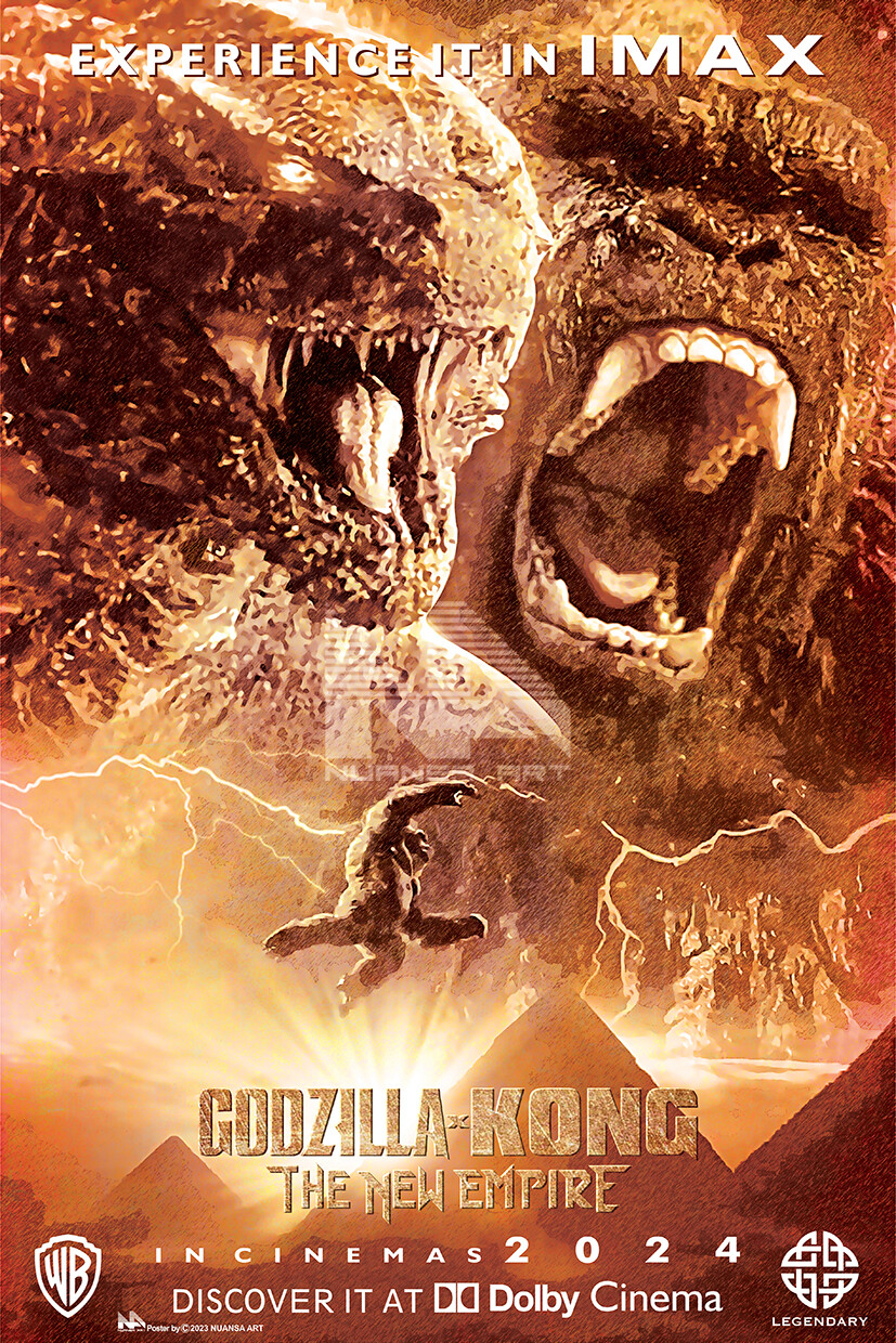 830x1240 Godzilla x Kong, The New, Phone