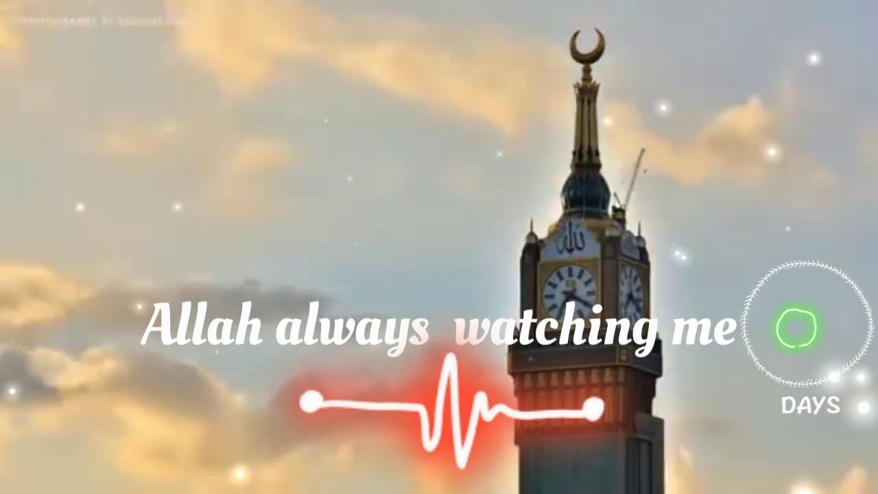 1280x720 Set wallpaper on your phon allah always watching me, Desktop