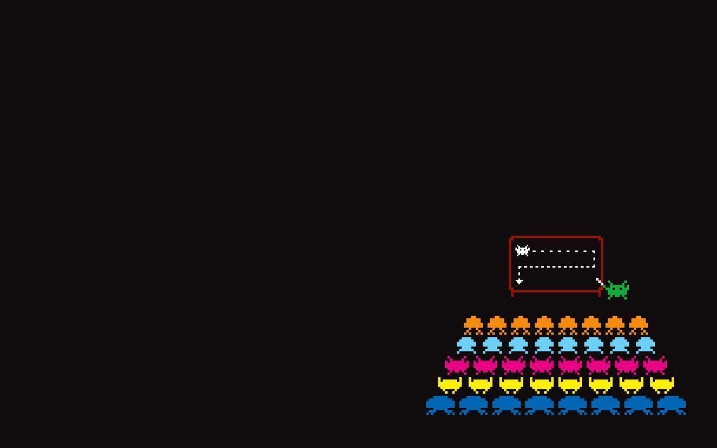 1440x900 Space Invaders HD Wallpaper, Desktop