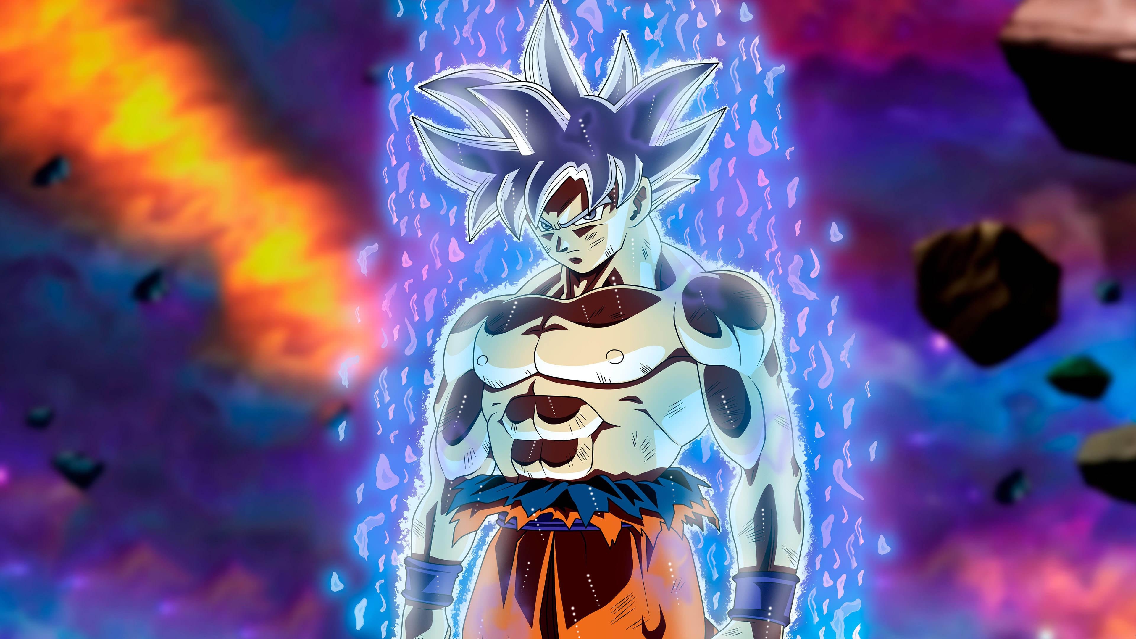 3840x2160 Dragon Ball Super Ultra Instinct Goku UHD 4K Wallpaper, Desktop