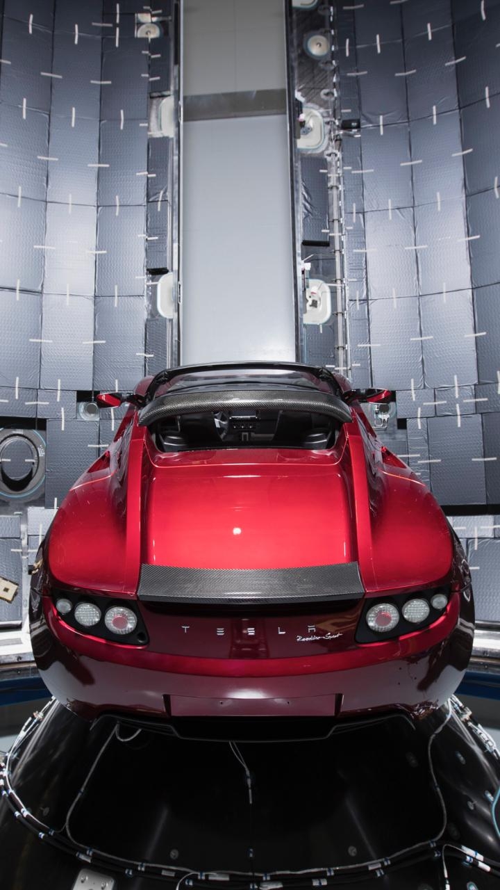 720x1280 Vehicles Tesla Roadster () Wallpaper, Phone