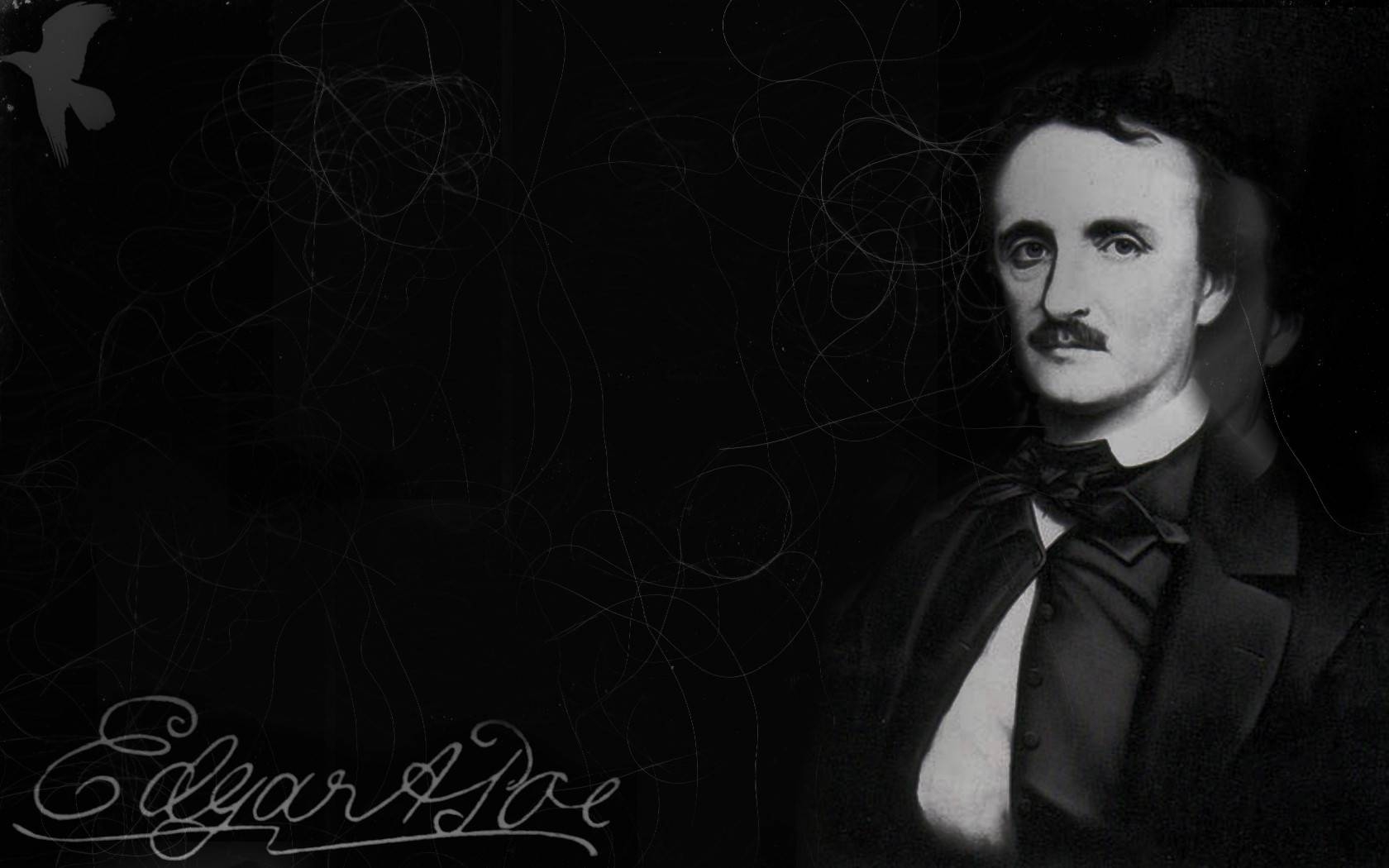 1680x1050 Edgar Allan Poe wallpaperx1050, Desktop