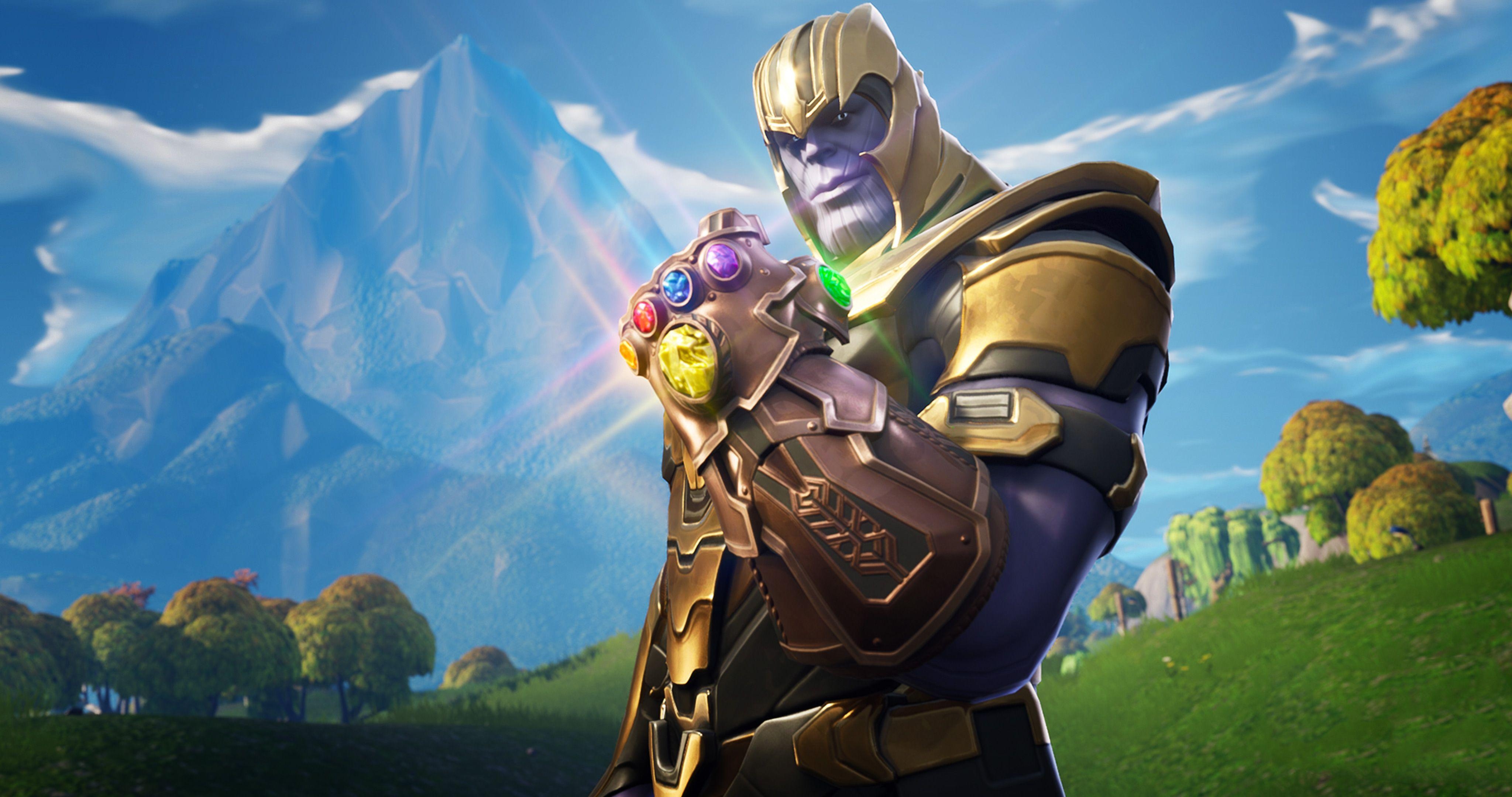 4100x2160 Thanos In Fortnite Battle Royale, HD Games, 4k Wallpaper, Image, Desktop