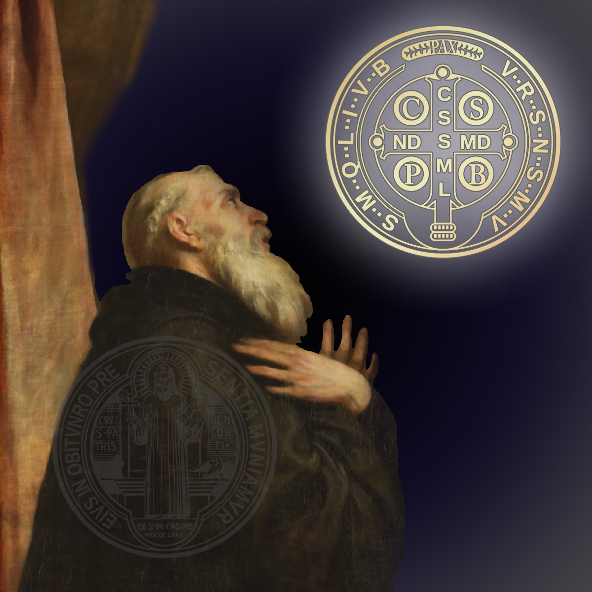 1200x1200 St. Benedict Feast Day – Catholic, Phone