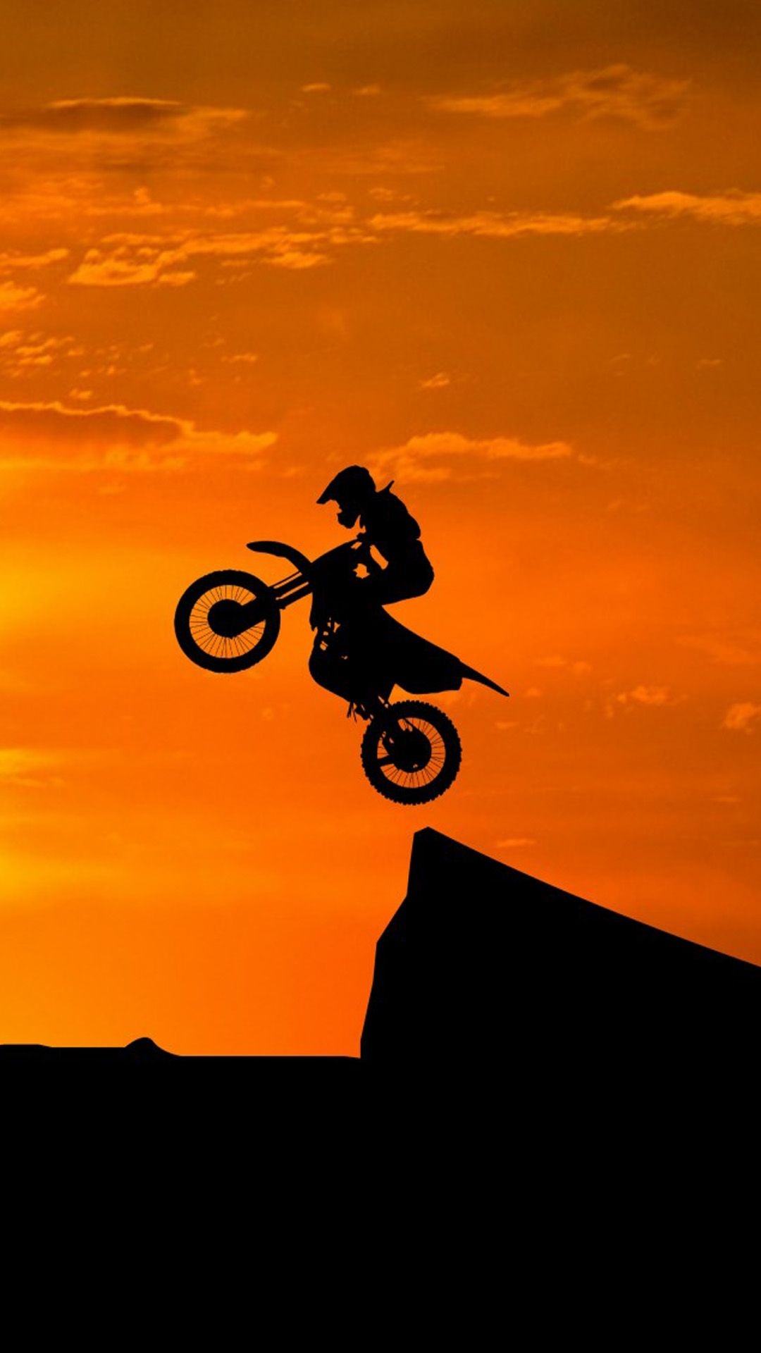 1080x1920 Dirt Bikes Stunts Sunset 4K Ultra HD Mobile Wallpaper, Phone