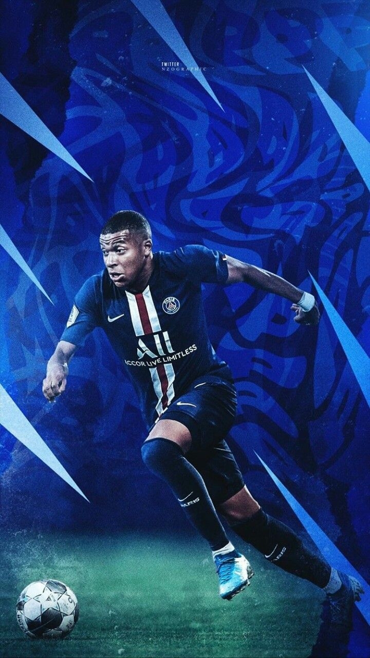 720x1280 Mbappé. Football players image, Football players picture, Football wallpaper, Phone