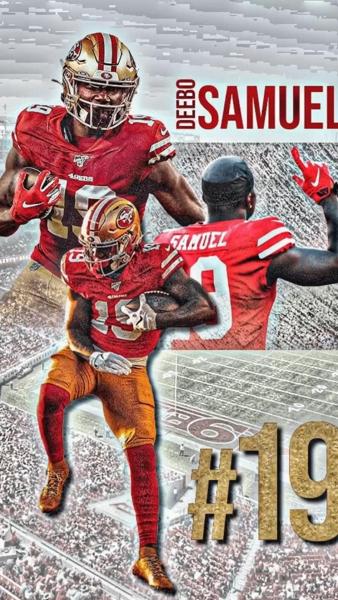 1080x1920 Nfl football 49ers, Gold rush wallpaper, Phone