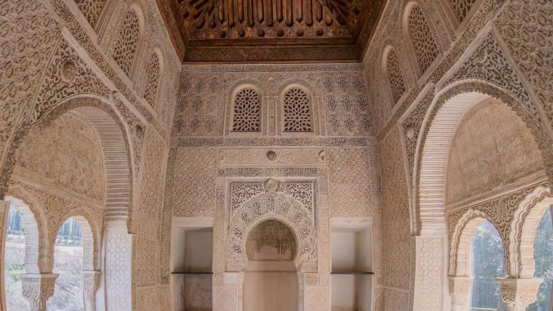 1920x1080 Interior Of The Alhambra HD Wallpaper. Wallpaper Studio 10. Tens, Desktop