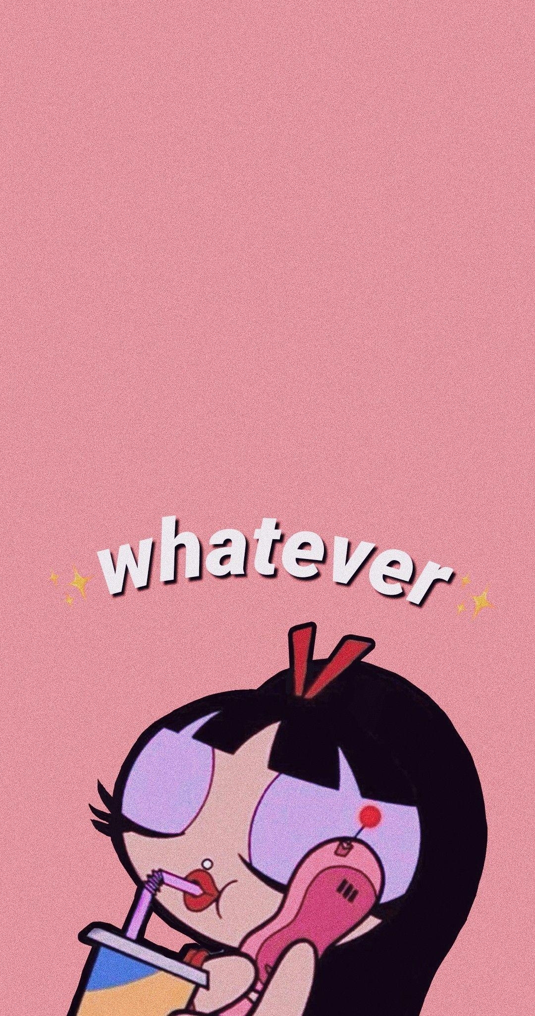 1080x2050 buttercup #powerpuffgirls #lockscreen #wallpaper #pink #pinkwallpaper # aesthetic #c. Pink wallpaper cartoon, Cartoon wallpaper iphone, Aesthetic iphone wallpaper, Phone