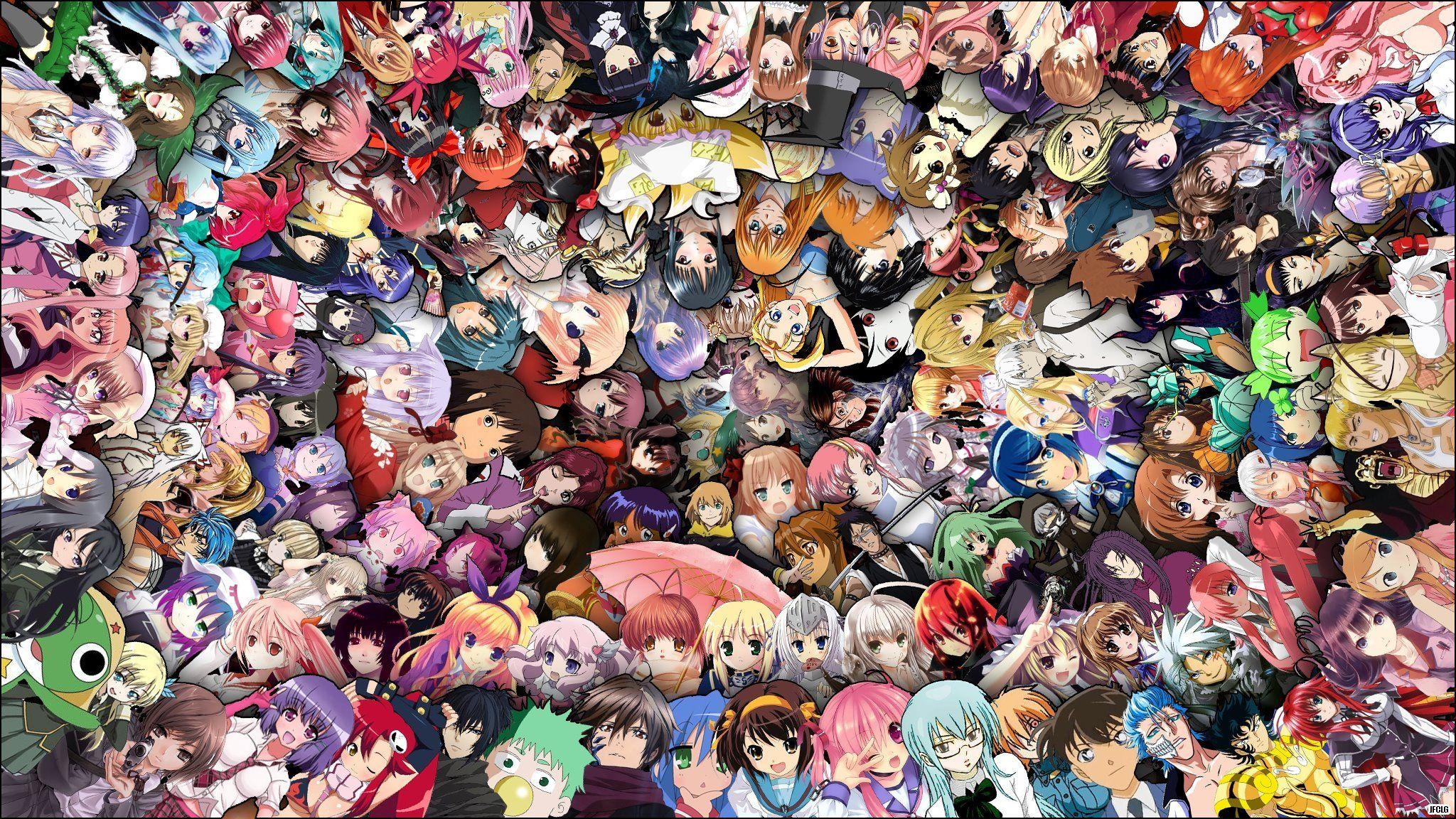 2050x1160 Anime Crossover HD Wallpaper and Background, Desktop