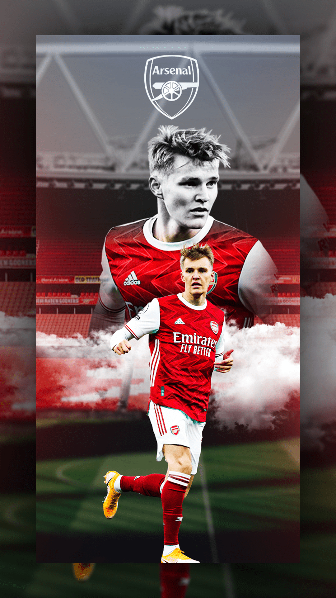 1080x1920 Martin Ødegaard Wallpaper, Phone