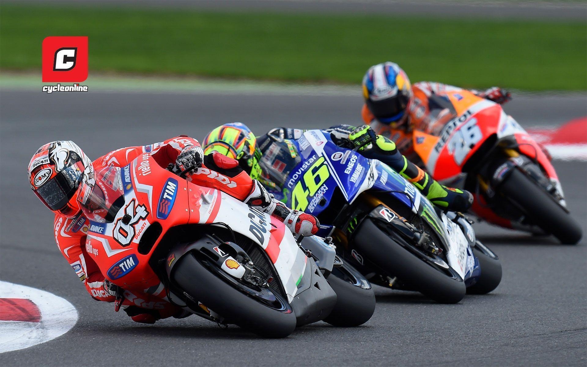 1920x1200 Wednesday Wallpaper: Dovizioso, Rossi and Pedrosa, Desktop