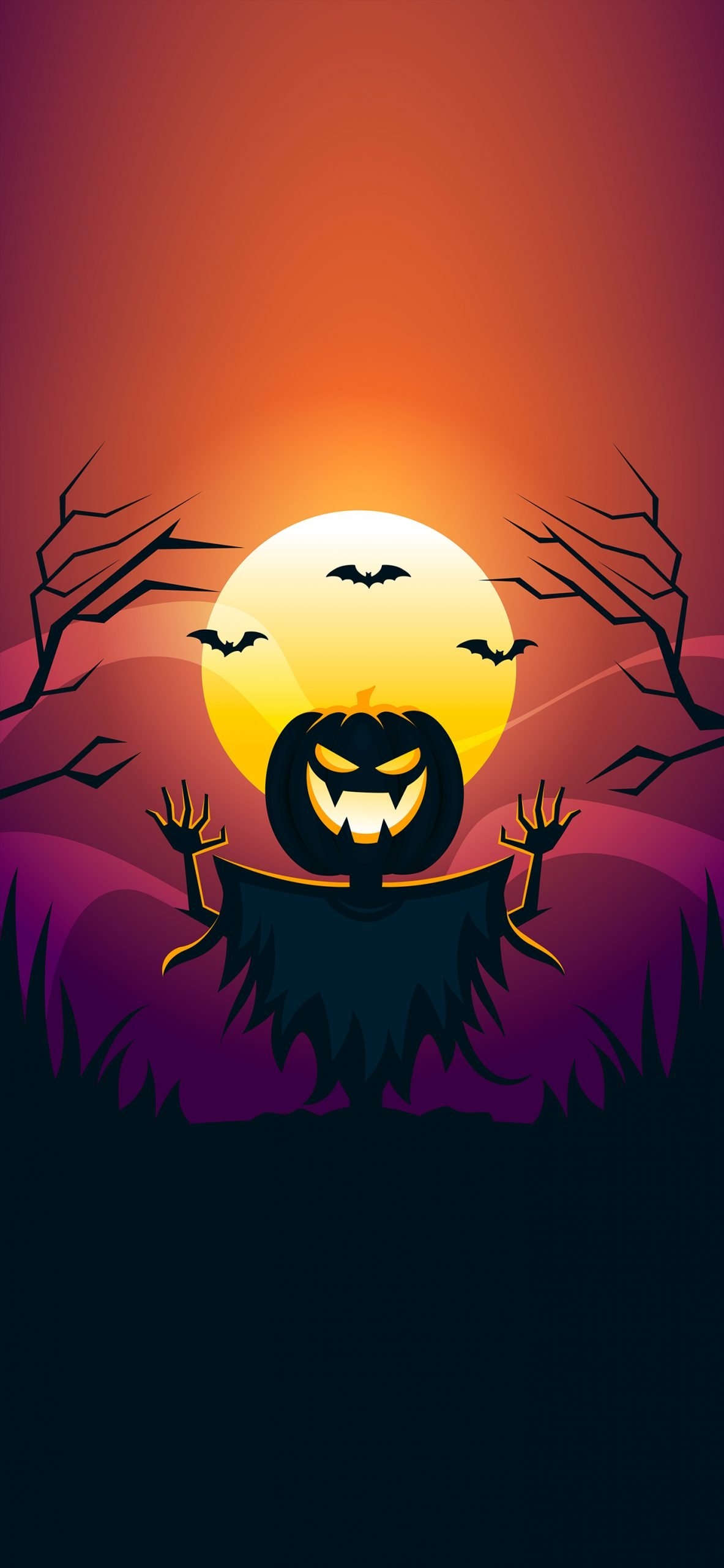 1190x2560 Funny, Spooky & Happy Halloween Wallpaper For iPhone (2020), Phone