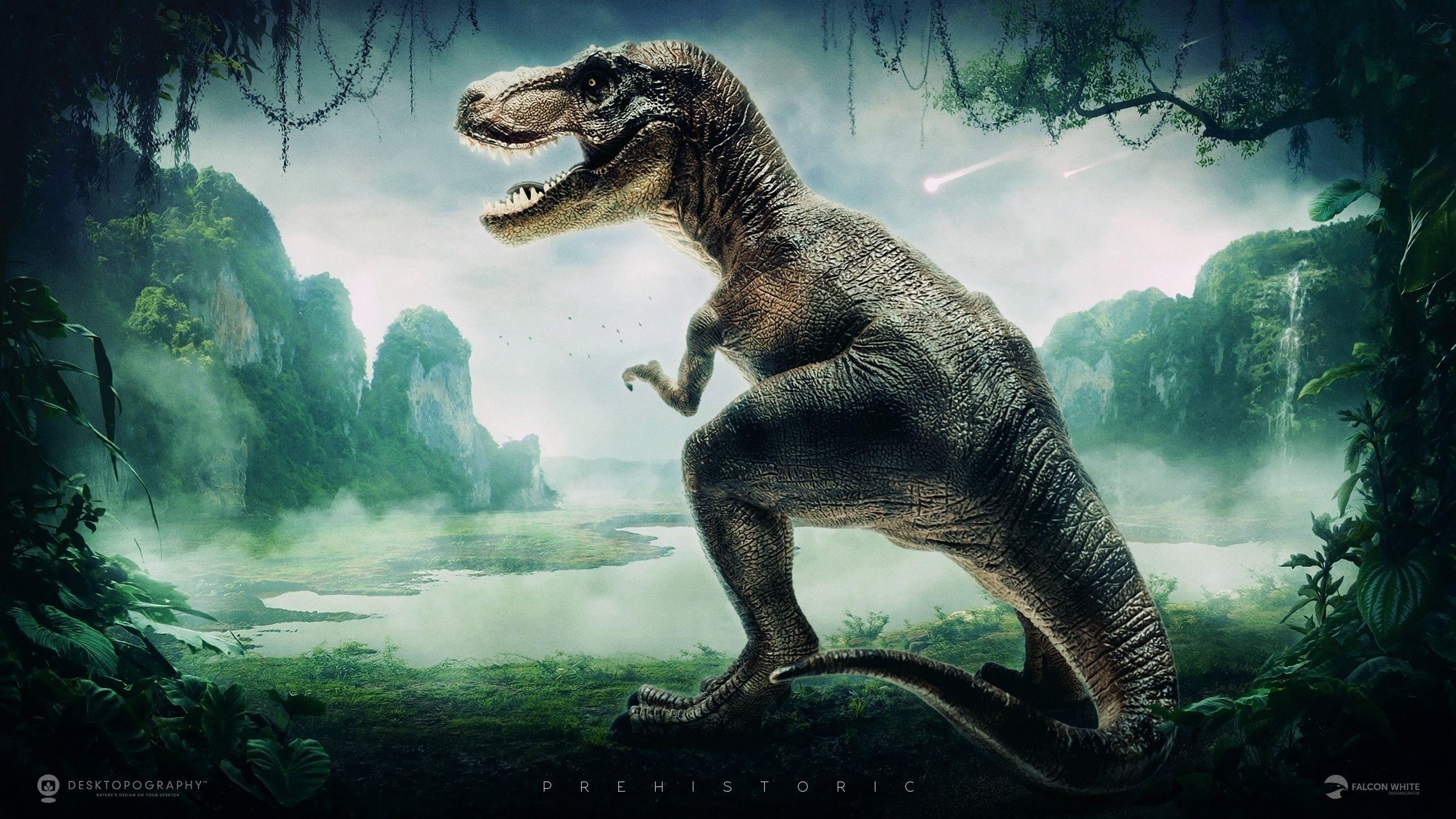 2560x1440 Dinosaur HD Wallpaper, Desktop