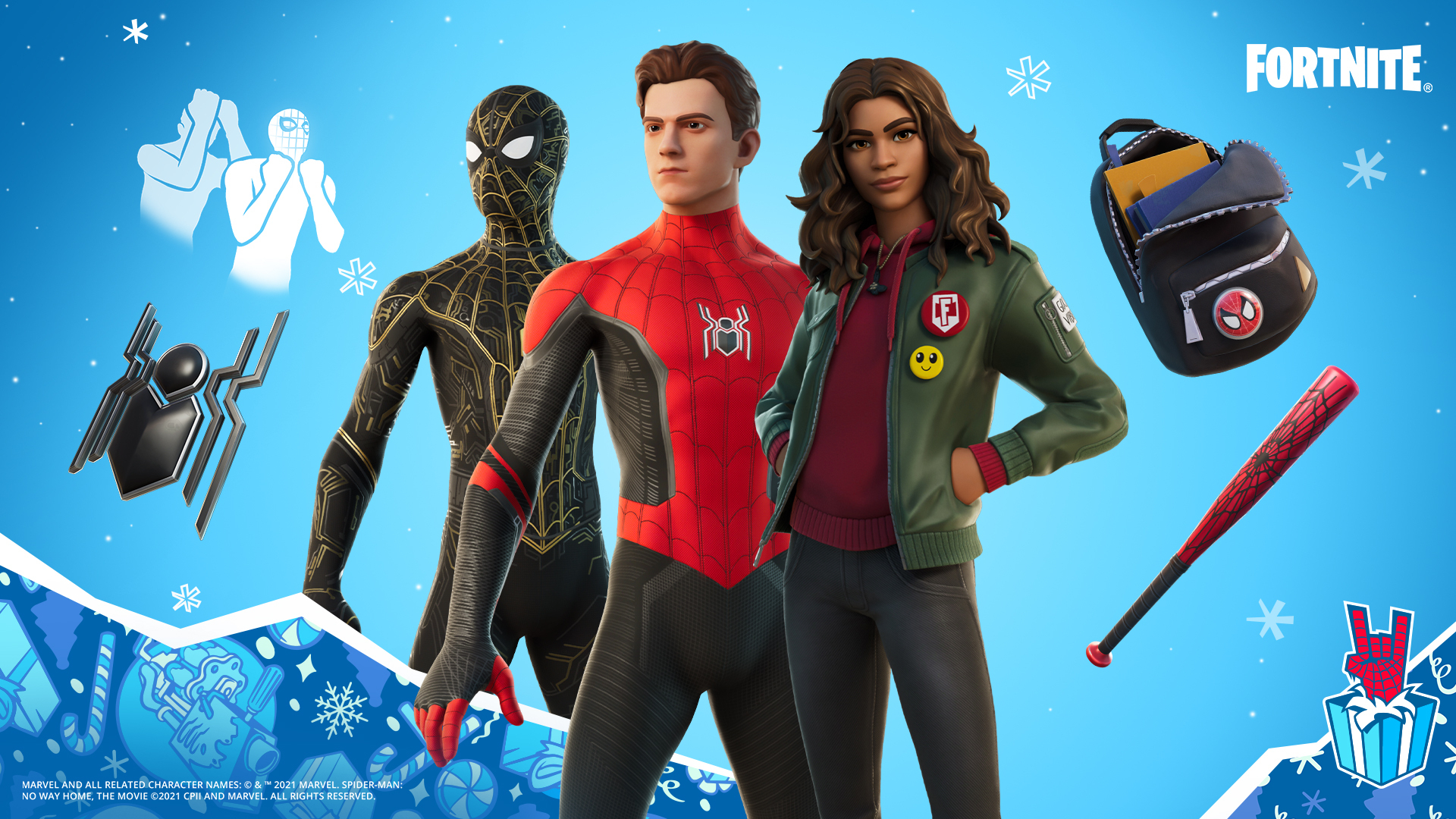 1920x1080 Fortnite Spider Man: No Way Home And MJ Skins Revealed, Desktop