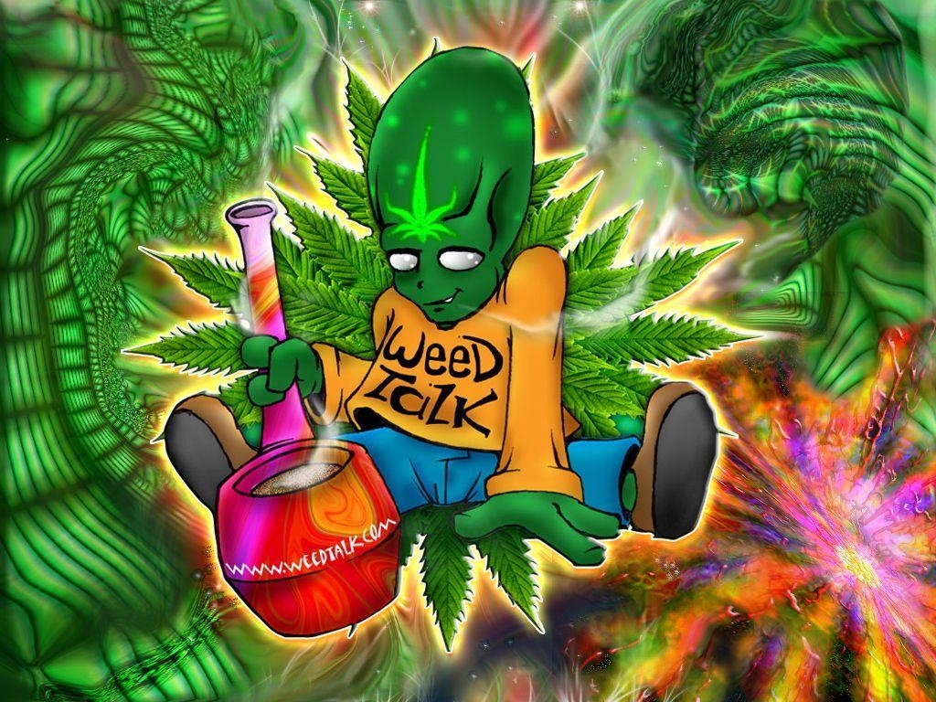 1030x770 Cartoon Characters High On Weed Wallpaper, Desktop