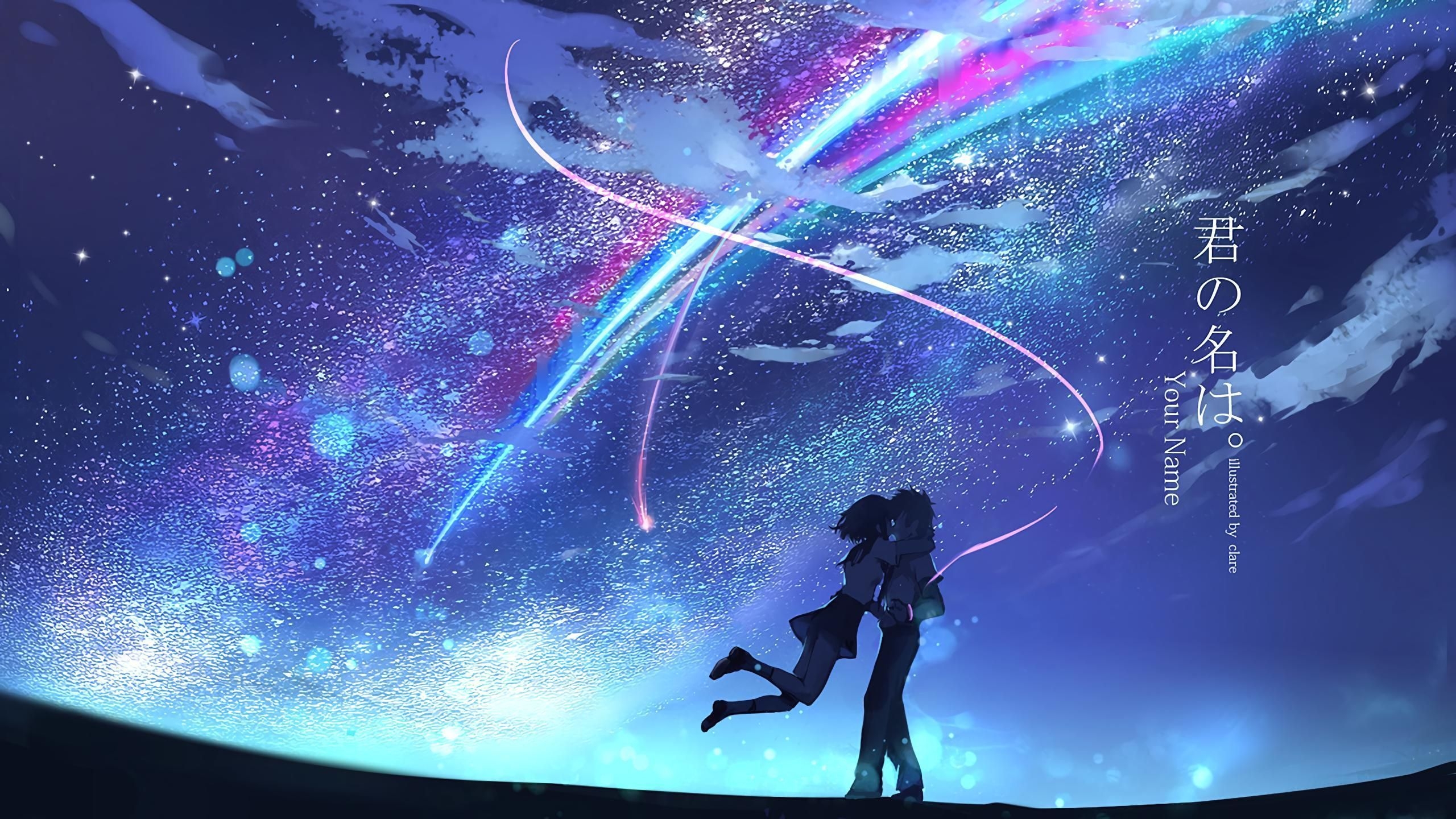 2560x1440 Kimi no na wa wallpaper, Anime scenery.com, Desktop