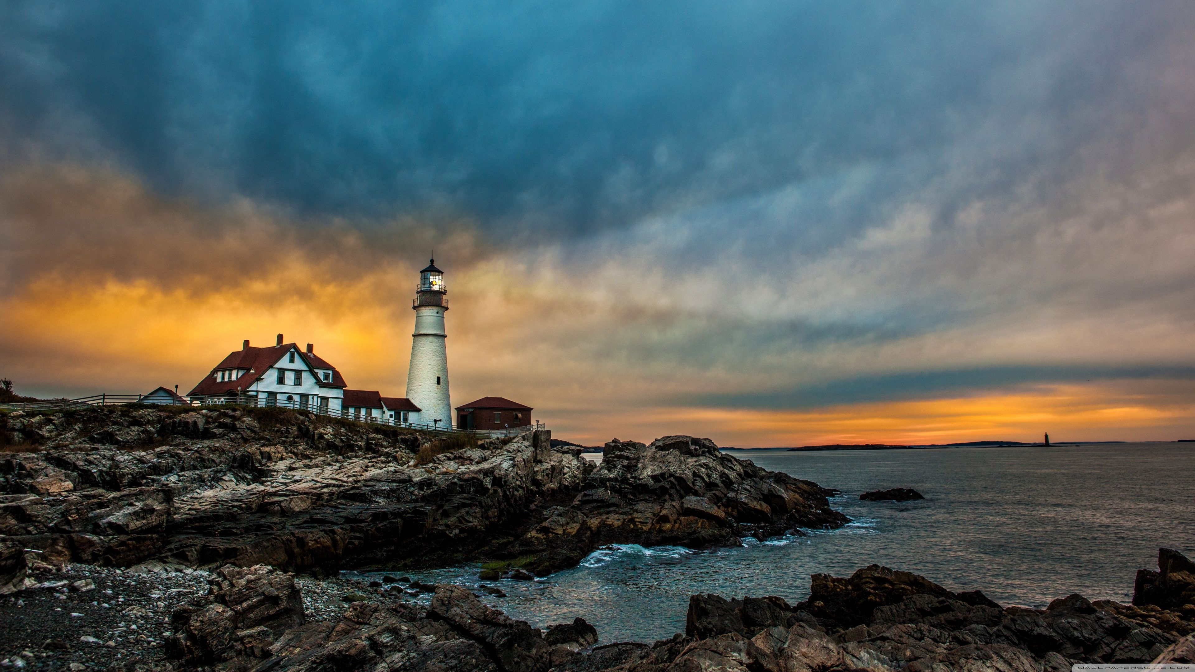 3840x2160 Portland Head Light Lighthouse ❤ 4K HD Desktop Wallpaper for 4K, Desktop