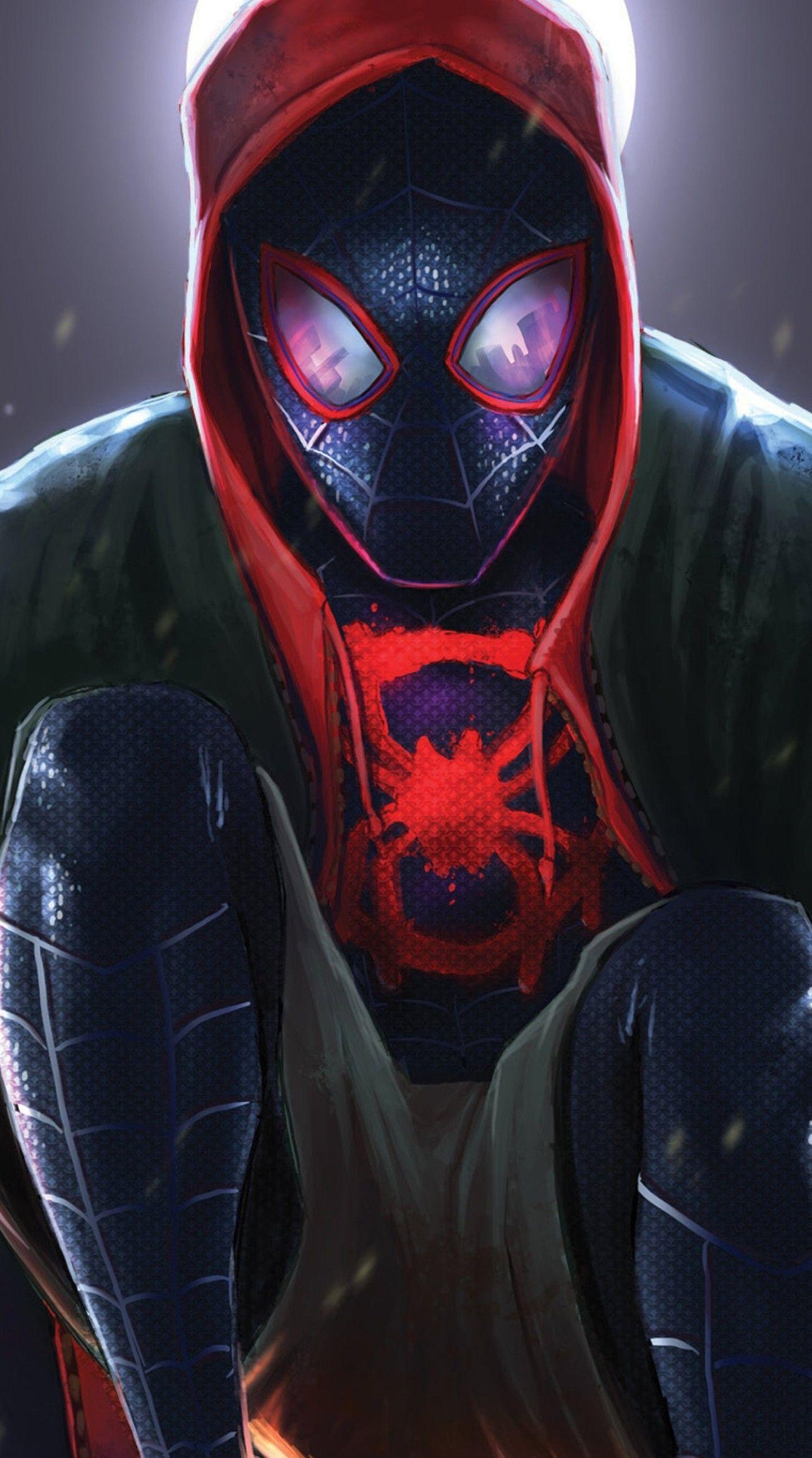 1310x2340 Miles Morales Spider Man 2018 New Pin Od Mistress Doom, Phone