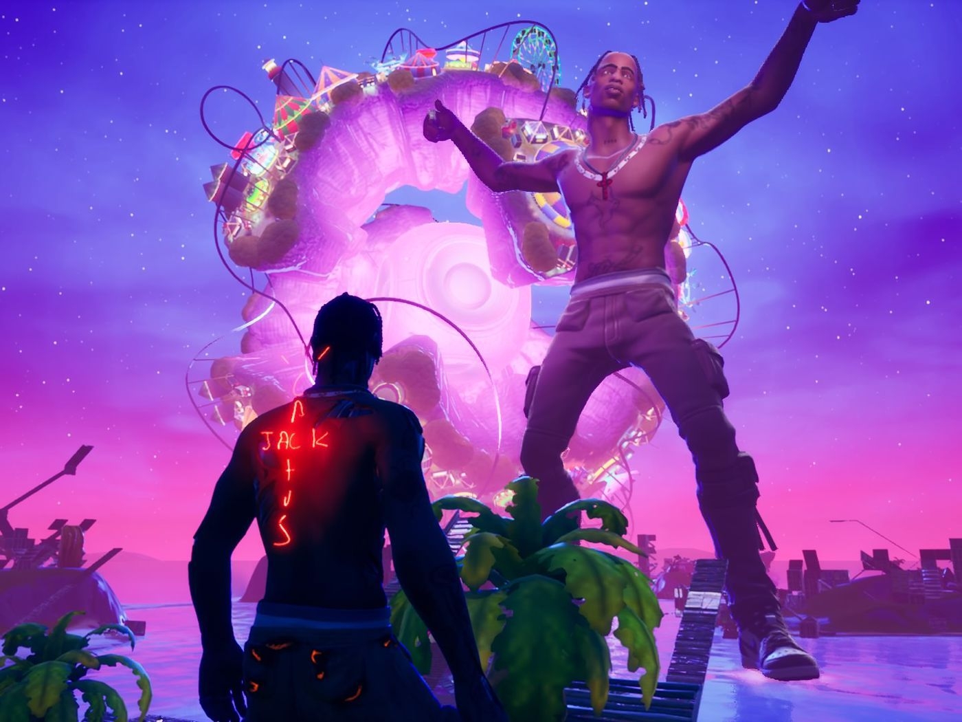 1400x1050 Travis Scott's first Fortnite concert was surreal and spectacular, Desktop