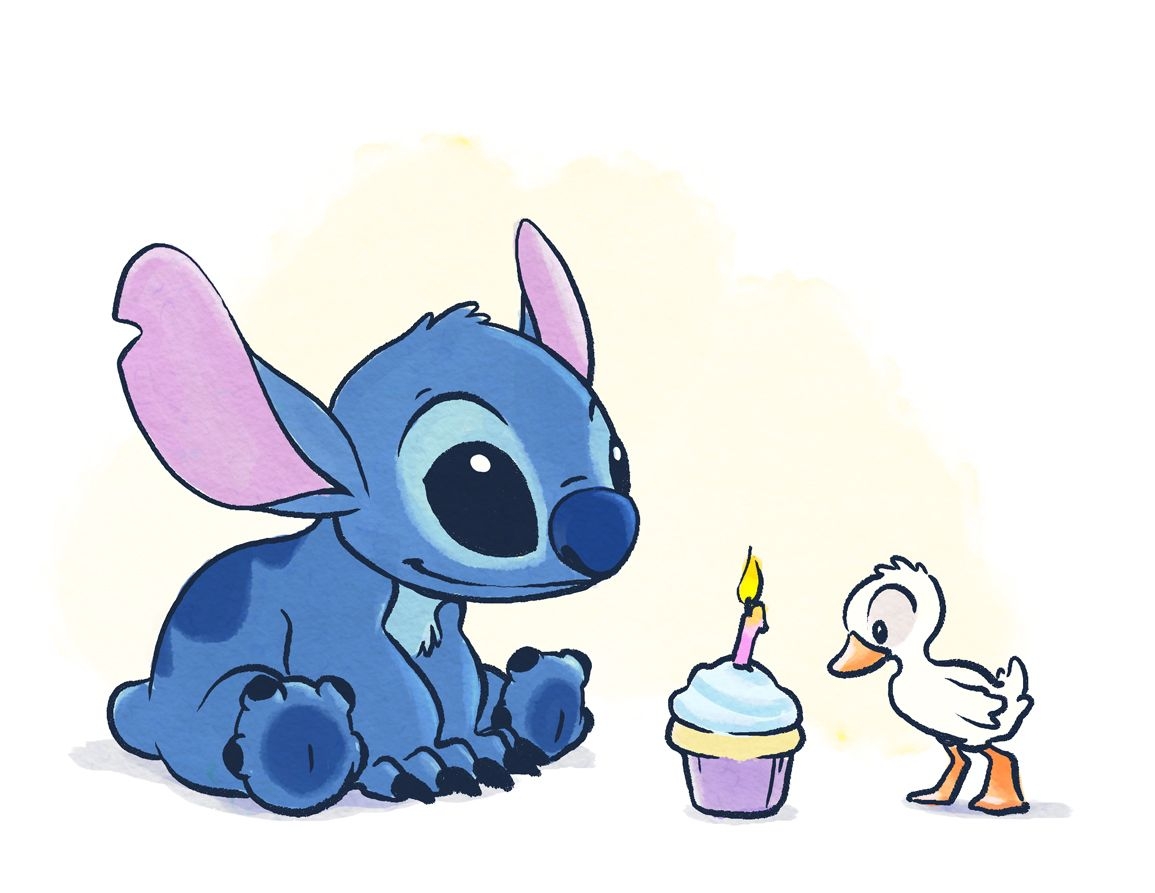 1160x900 Randy van der Vlag. Happy birthday drawings, Stitch drawing, Stitch disney, Desktop