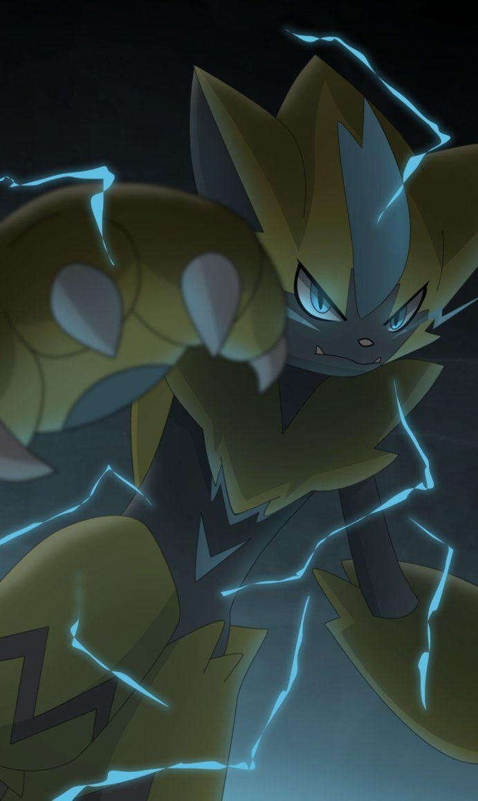 700x1160 new pokemon to pokemon USUM Zeraora -------------- Support the work. Pikachu art, Pokemon, Cool pokemon wallpaper, Phone