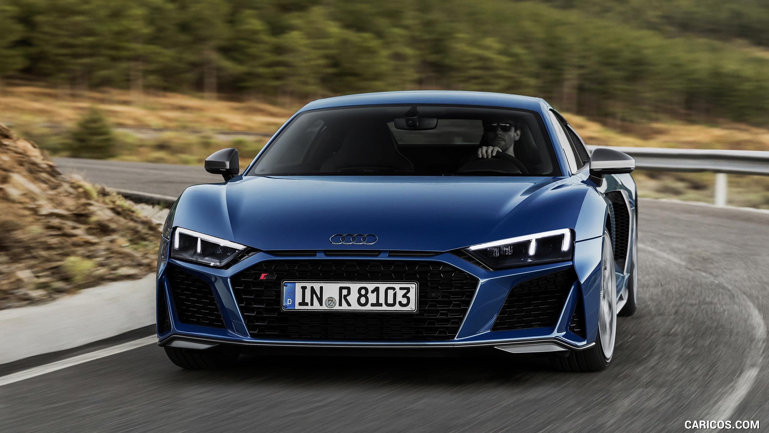 2560x1440 Audi R8 Coupe (Color: Ascari Blue Metallic). HD, Desktop